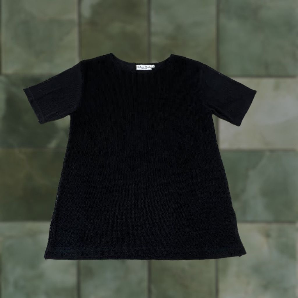 Vintage Milano Moda Womens Sweater Medium Black Extra Large Soft Size M / US 6-8 / IT 42-44 - 1 Thumbnail