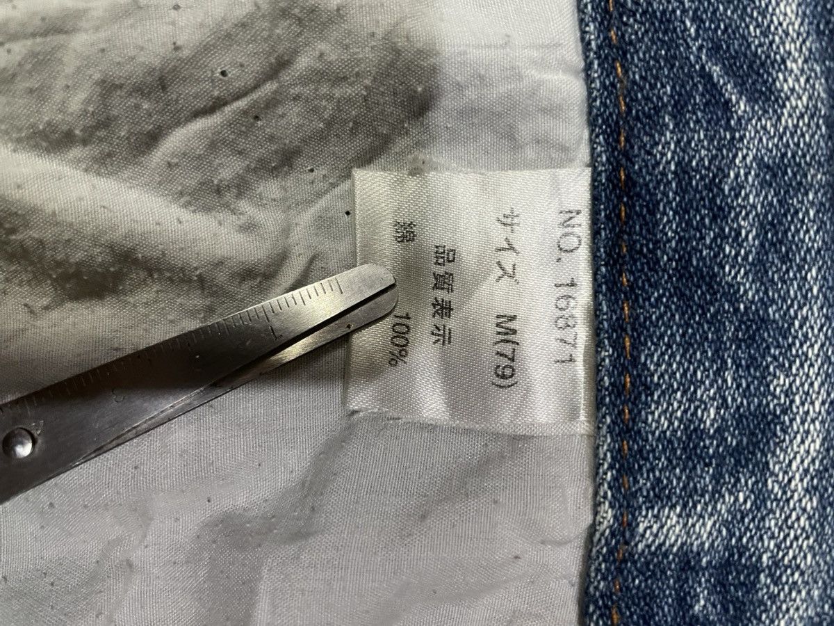 Japanese Brand Vintage Nylaus Jeans Distress Ripped Faded Denim Size US 32 / EU 48 - 9 Thumbnail