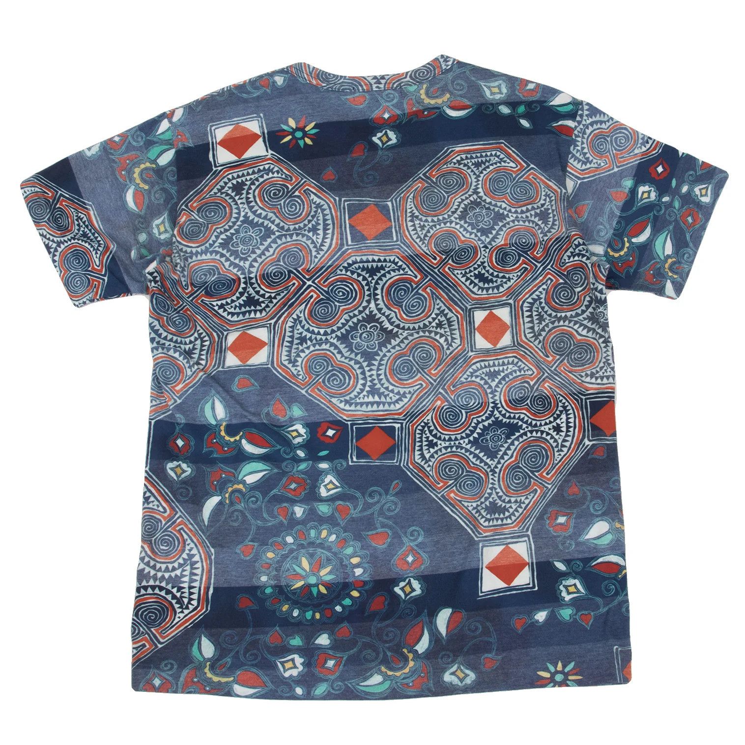 Yohji Yamamoto Yohji Yamamoto Waxed Tie-Dye Cotton Polyester T-Shirt Size US M / EU 48-50 / 2 - 7 Thumbnail