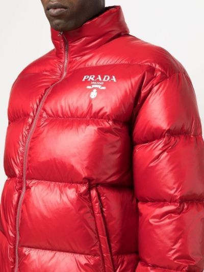 Prada $3.5K VALUE Prada Re-Nylon Padded Jacket Size US L / EU 52-54 / 3 - 4 Thumbnail