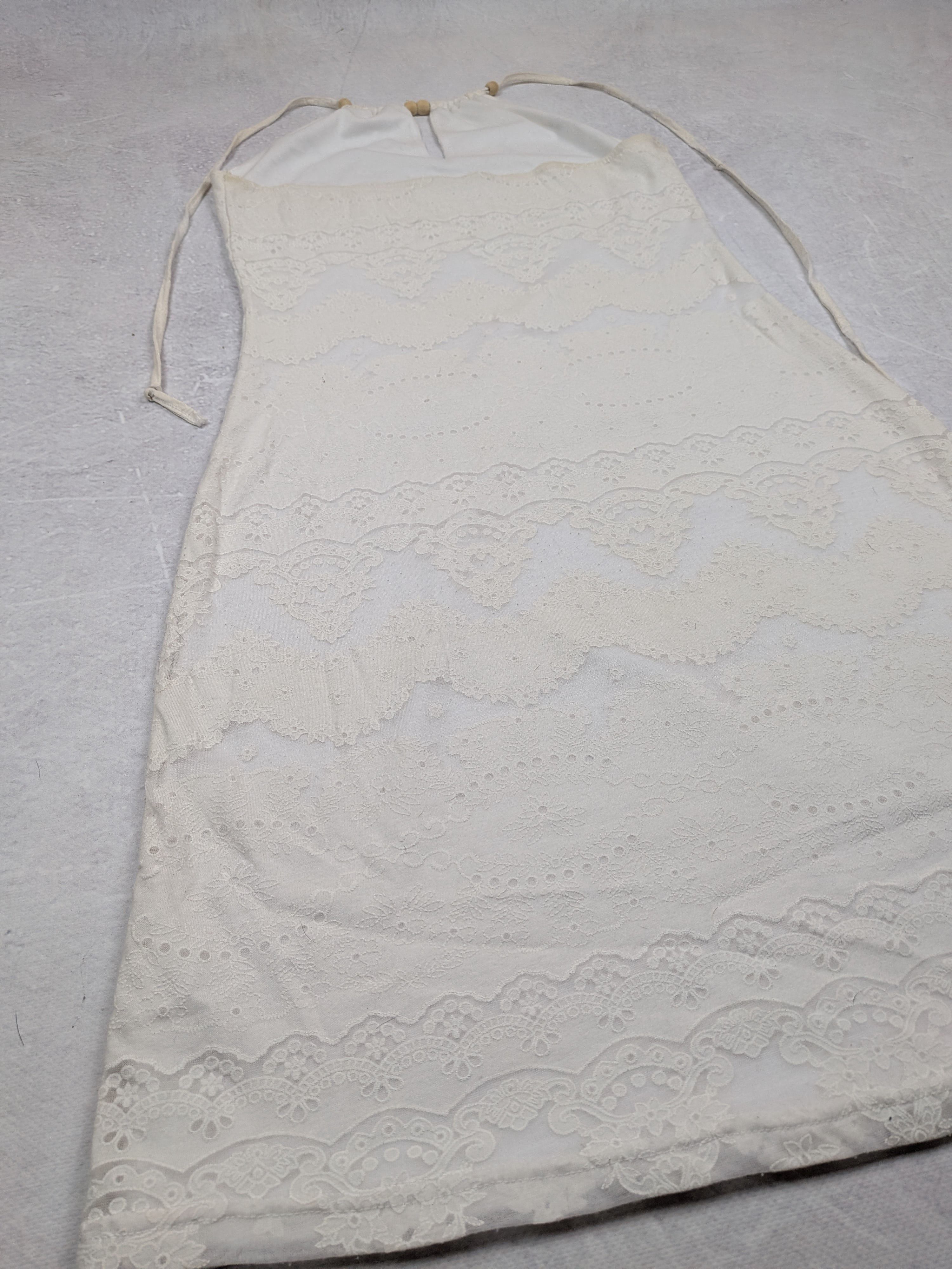 Other Xanaka Boho Dress Wooden Beads & Embroidery Detail Size XS S Size XS / US 0-2 / IT 36-38 - 3 Thumbnail