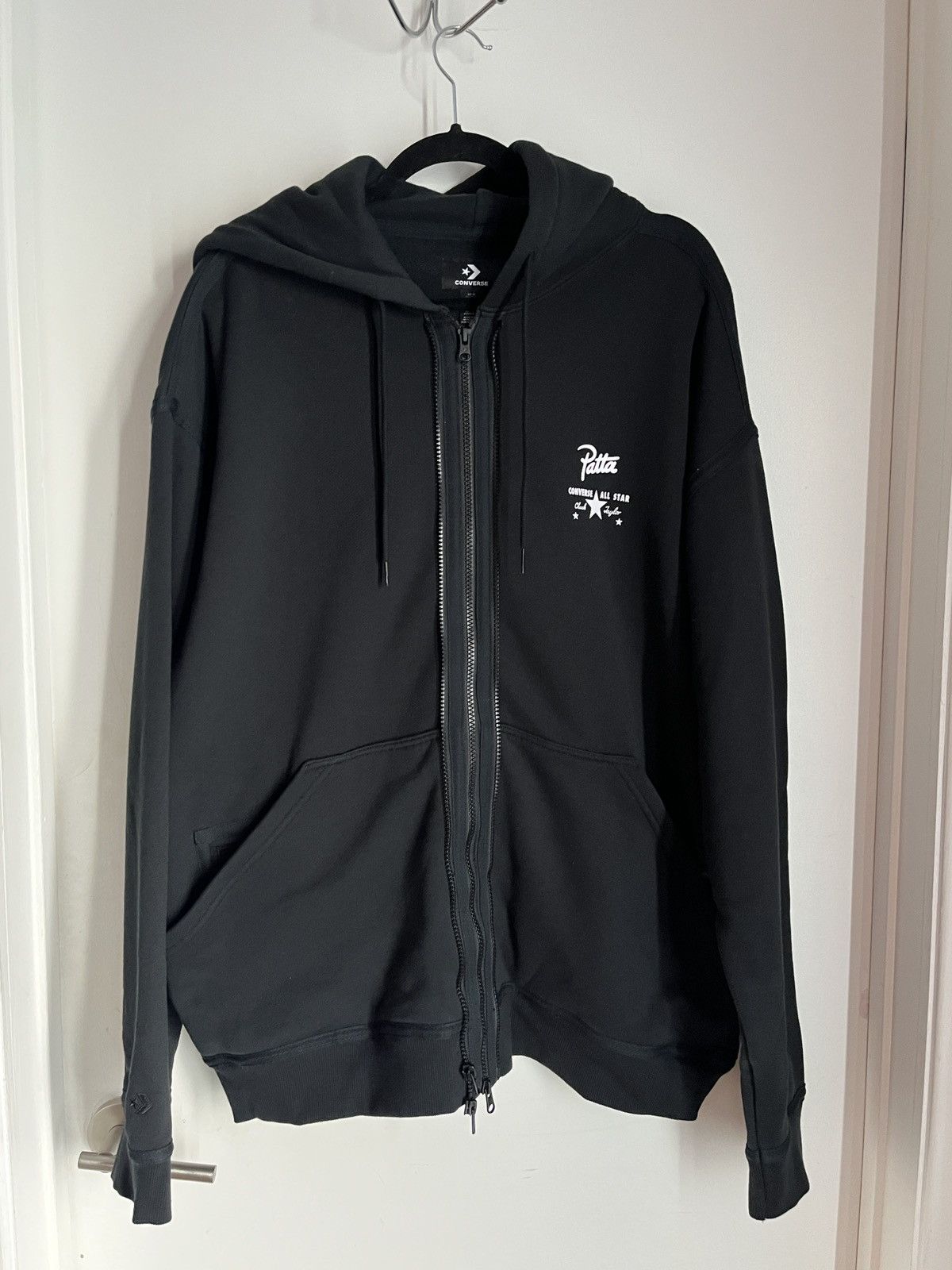 Converse × Patta Converse x Patta Four-Leaf Clover Utility Fleece Hoodie Size US XL / EU 56 / 4 - 2 Thumbnail