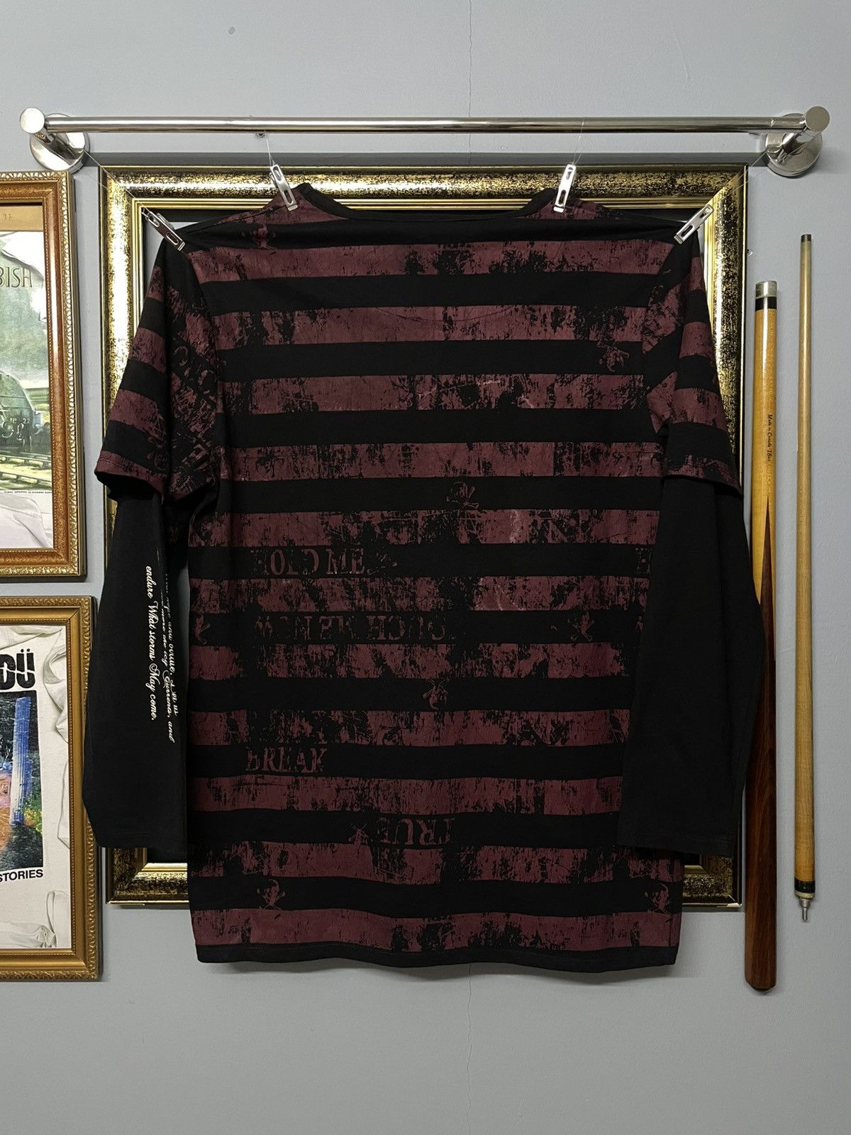 Designer × Japanese Brand × Vintage Vintage 90s Japan Designer Louis Charlon Punk Mass Media Tee Size US L / EU 52-54 / 3 - 6 Thumbnail
