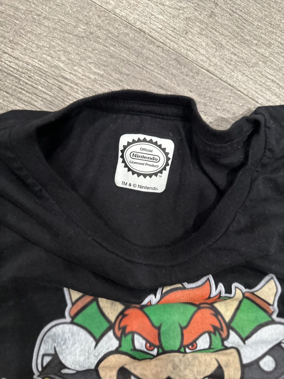 Other Bowser Super Mario Bros Graphic T Shirt - Size L Size US L / EU 52-54 / 3 - 2 Thumbnail