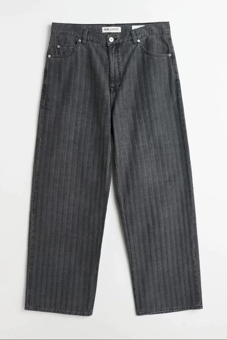 Our Legacy our legacyVAST CUT Washed grey Torino Stripe 2505-Nextarrow Size US 34 / EU 50 - 8 Thumbnail