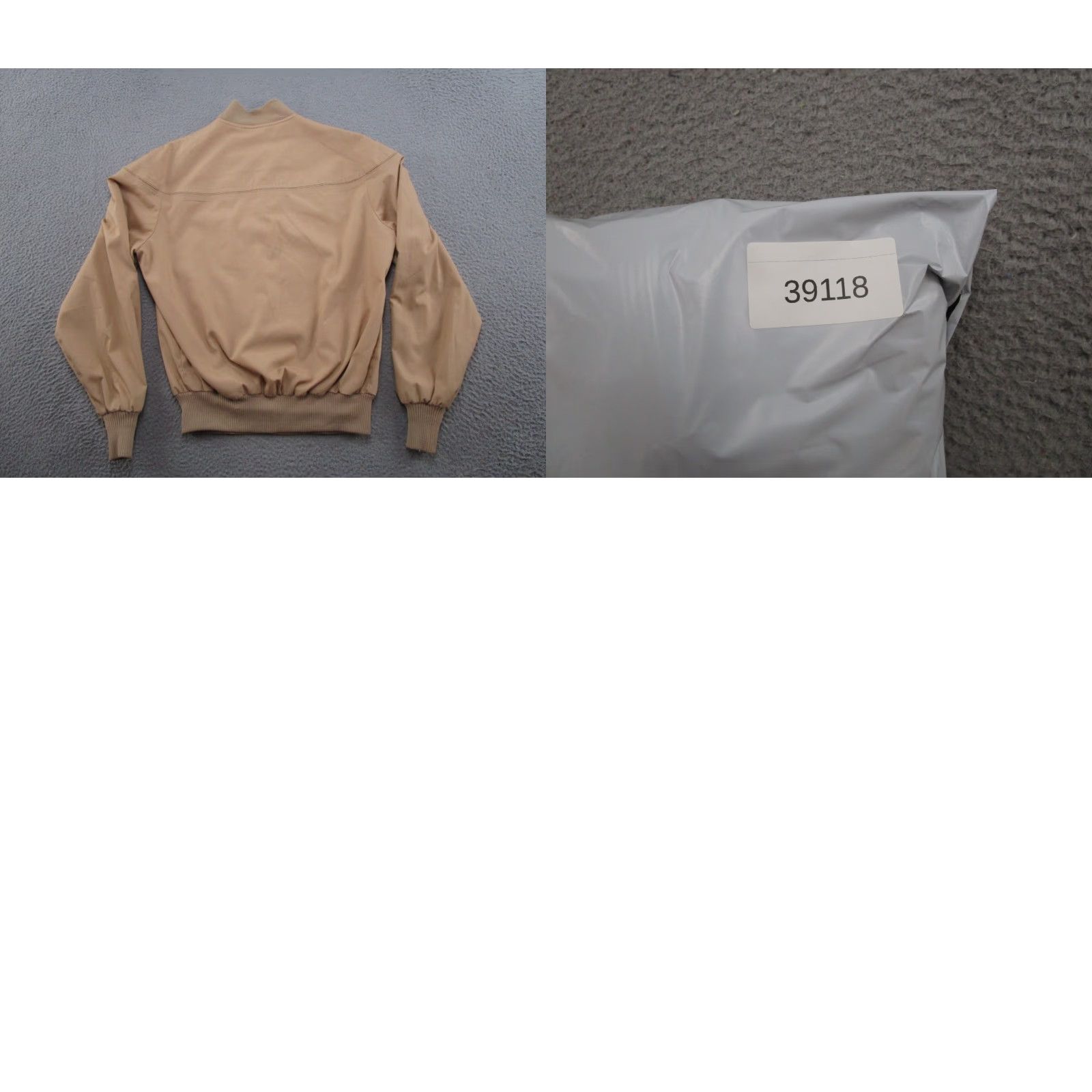 Vintage VINTAGE Campus Bomber Jacket Men's L Brown 80s Full Zip Lightweight Solid SpriNg Fall Winter Casual Size US L / EU 52-54 / 3 - 8 Thumbnail