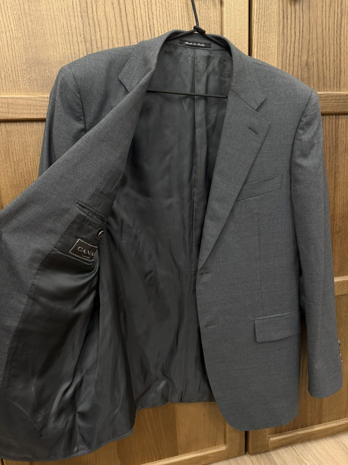 Canali Canali Gray Classic Blazer Two Button Size 38R - 6 Thumbnail
