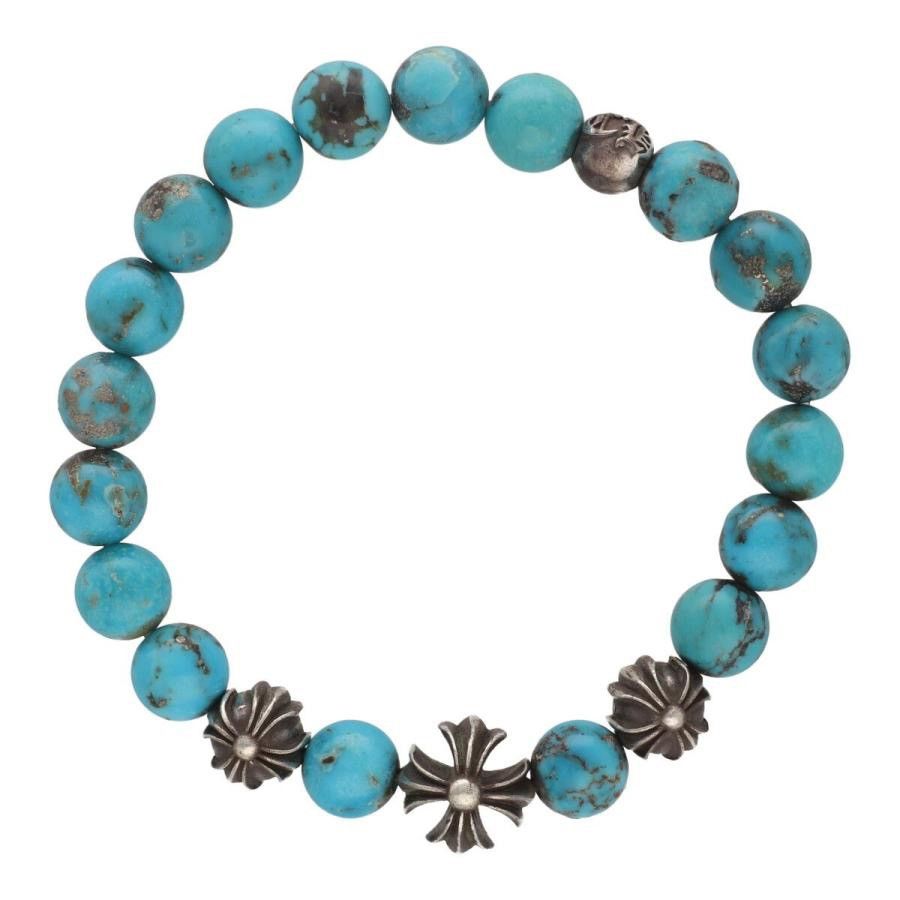 Chrome Hearts Chrome Hearts 8mm Turquoise Bracelet Size ONE SIZE - 3 Thumbnail
