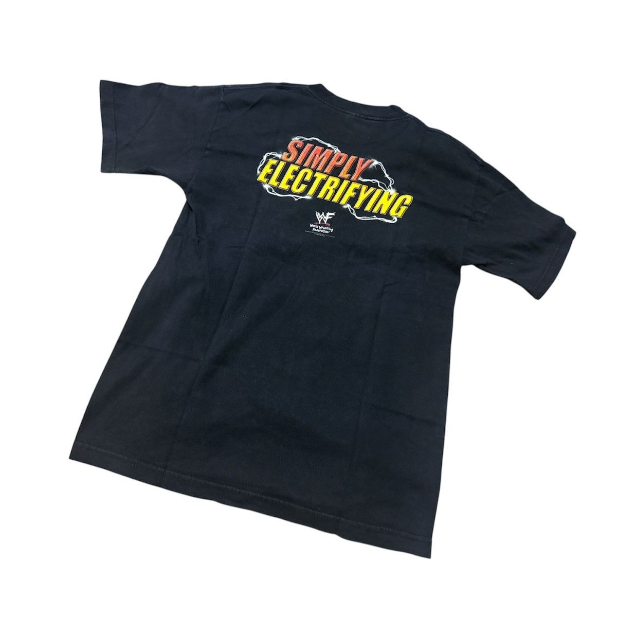 Vintage VINTAGE 00s WWF The Rock Brahma Bull T Shirt Y2K Size US M / EU 48-50 / 2 - 2 Thumbnail