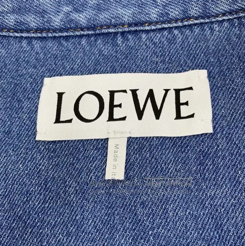 Loewe Loewe Blue Cotton Women's Jacket . Size XS / US 0-2 / IT 36-38 - 7 Thumbnail