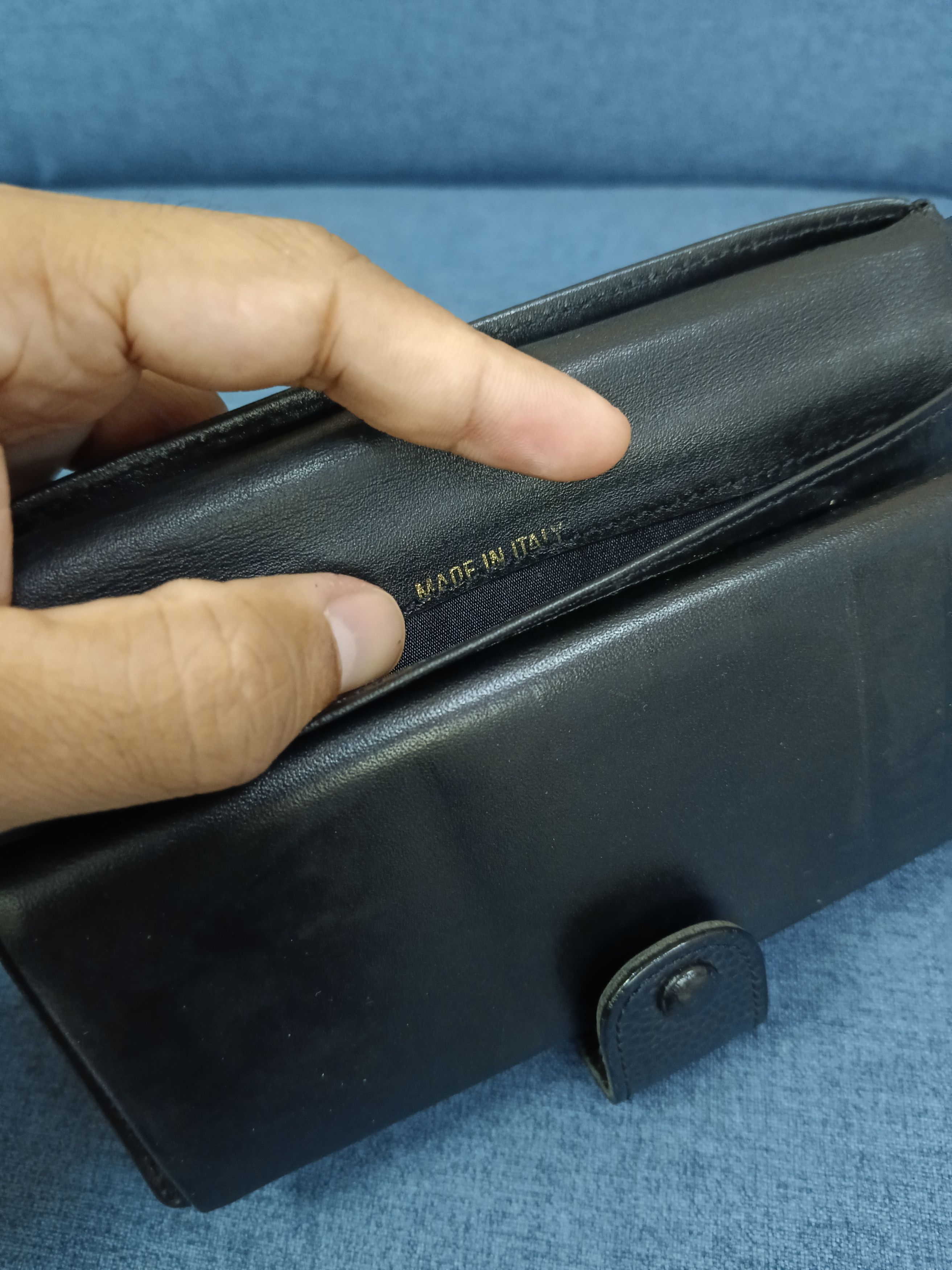 Chanel VINTAGE 90s CHANEL CC CAVIER LEATHER WALLET Size ONE SIZE - 11 Thumbnail