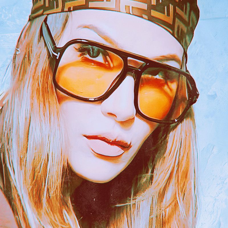 Electric Visual Vintage Street ins style custom avant-garde sunglasses Size ONE SIZE - 6 Thumbnail