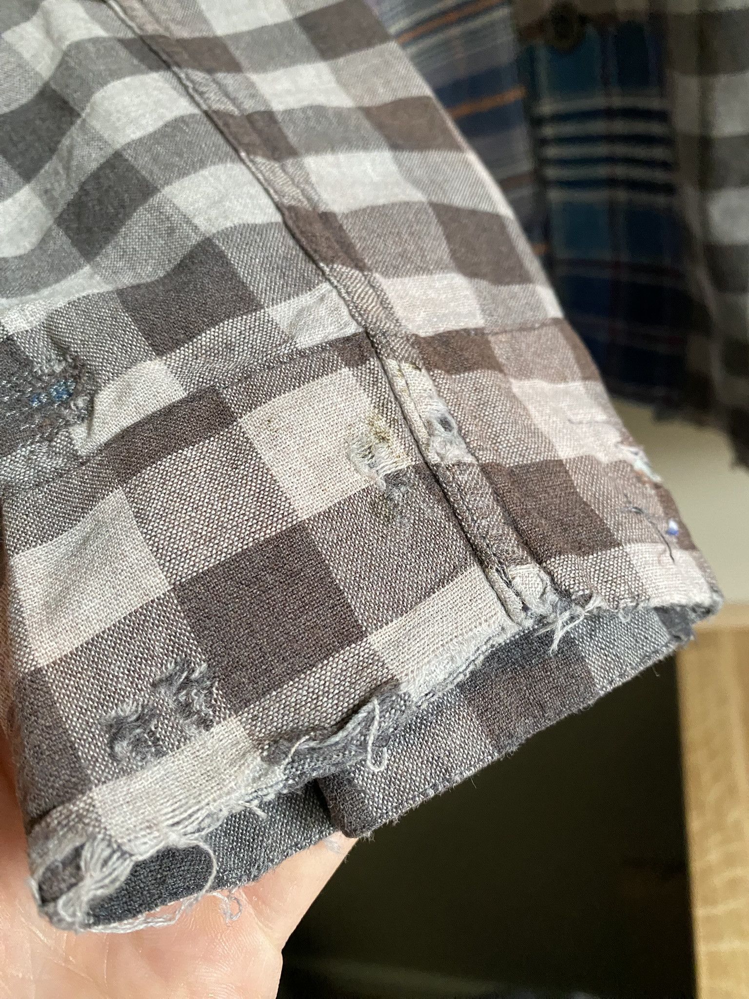 Our Legacy Sunfade Check Shirt Size US M / EU 48-50 / 2 - 11 Thumbnail