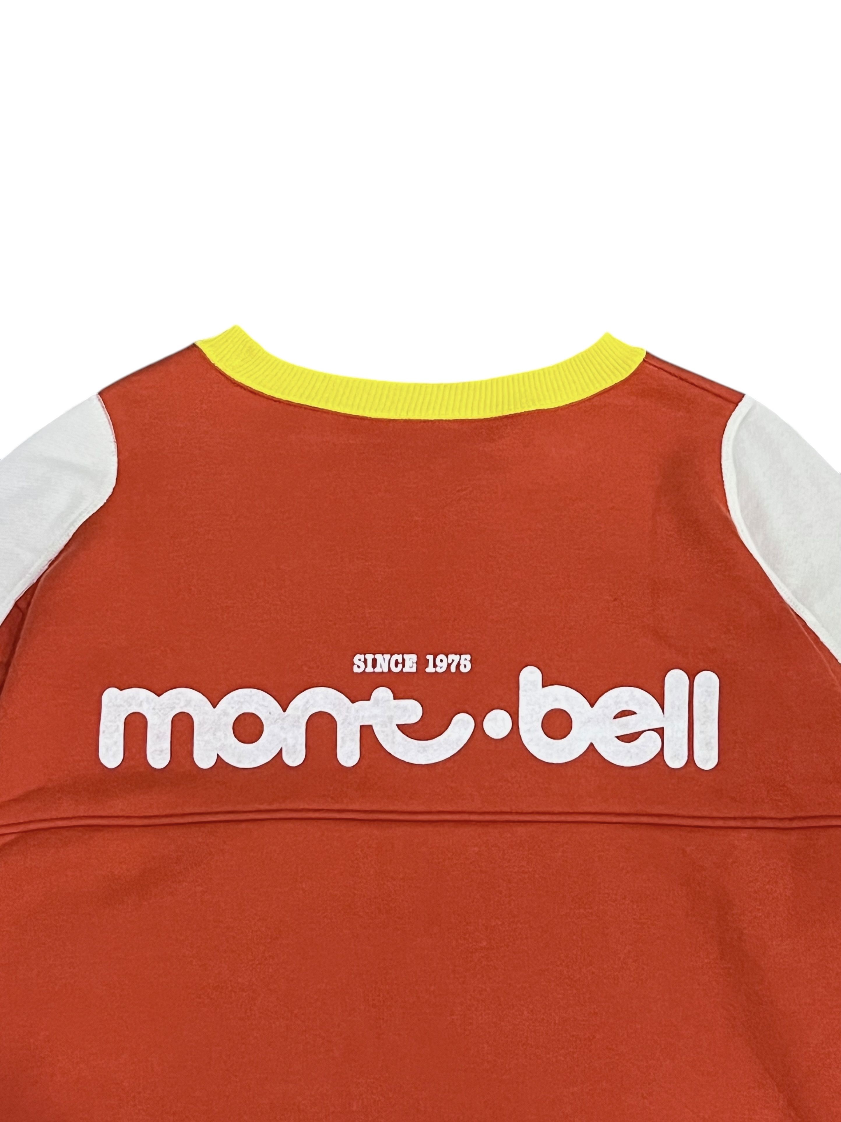 Montbell Vintage MONTBELL Shoulder Elbow Patch Single Pocket Sweater Size US M / EU 48-50 / 2 - 3 Thumbnail