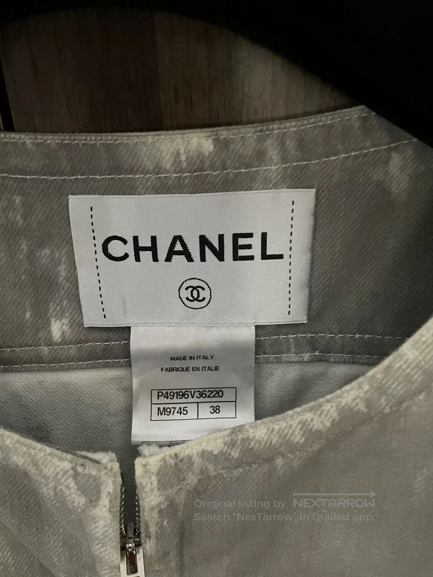 Chanel Chanel Vintage Distressed Sleeveless Vest Dress. Size M / US 6-8 / IT 42-44 - 3 Thumbnail
