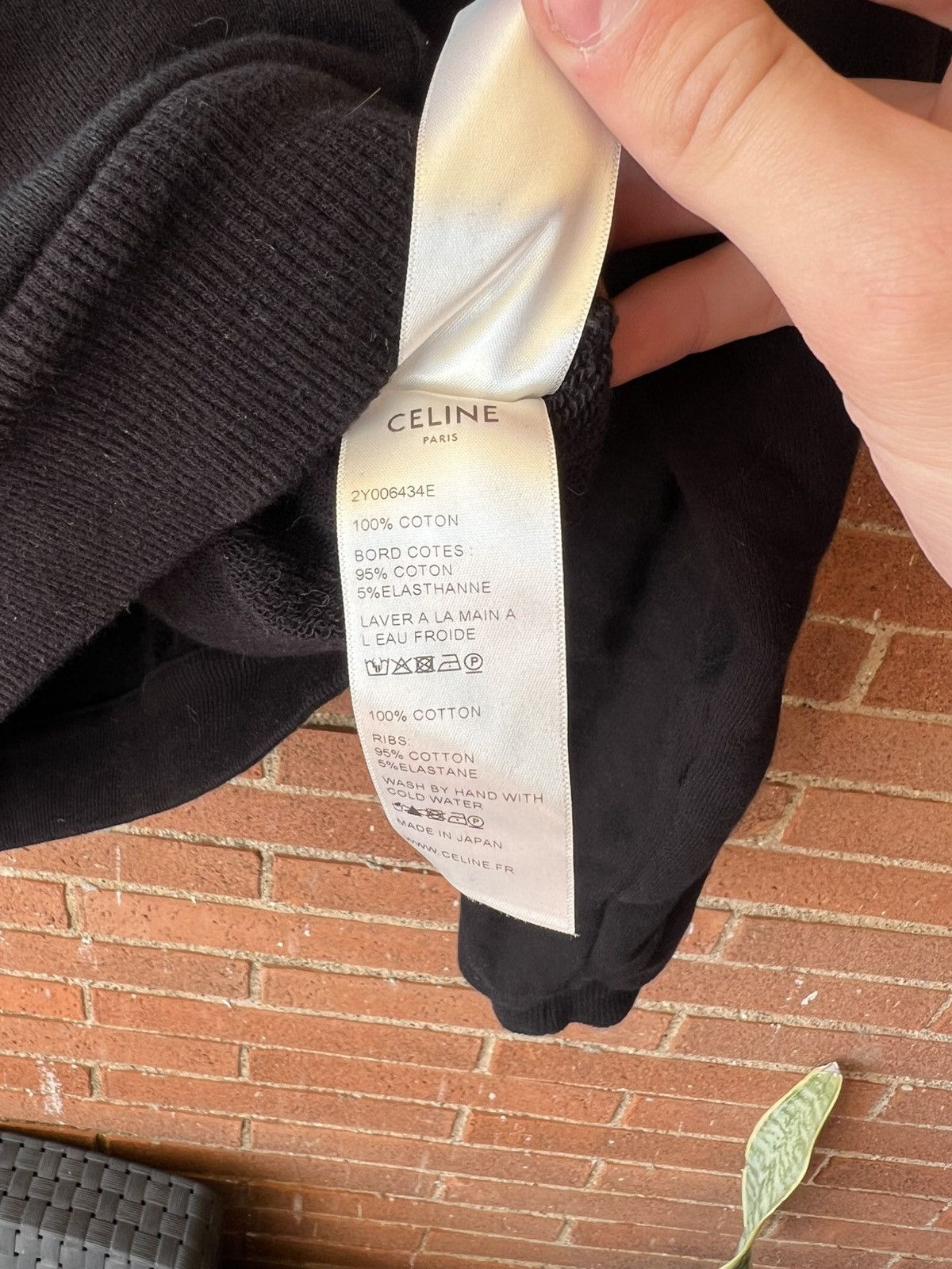 Celine Celine logo hoodie by Hedi Slimane Size US S / EU 44-46 / 1 - 9 Thumbnail
