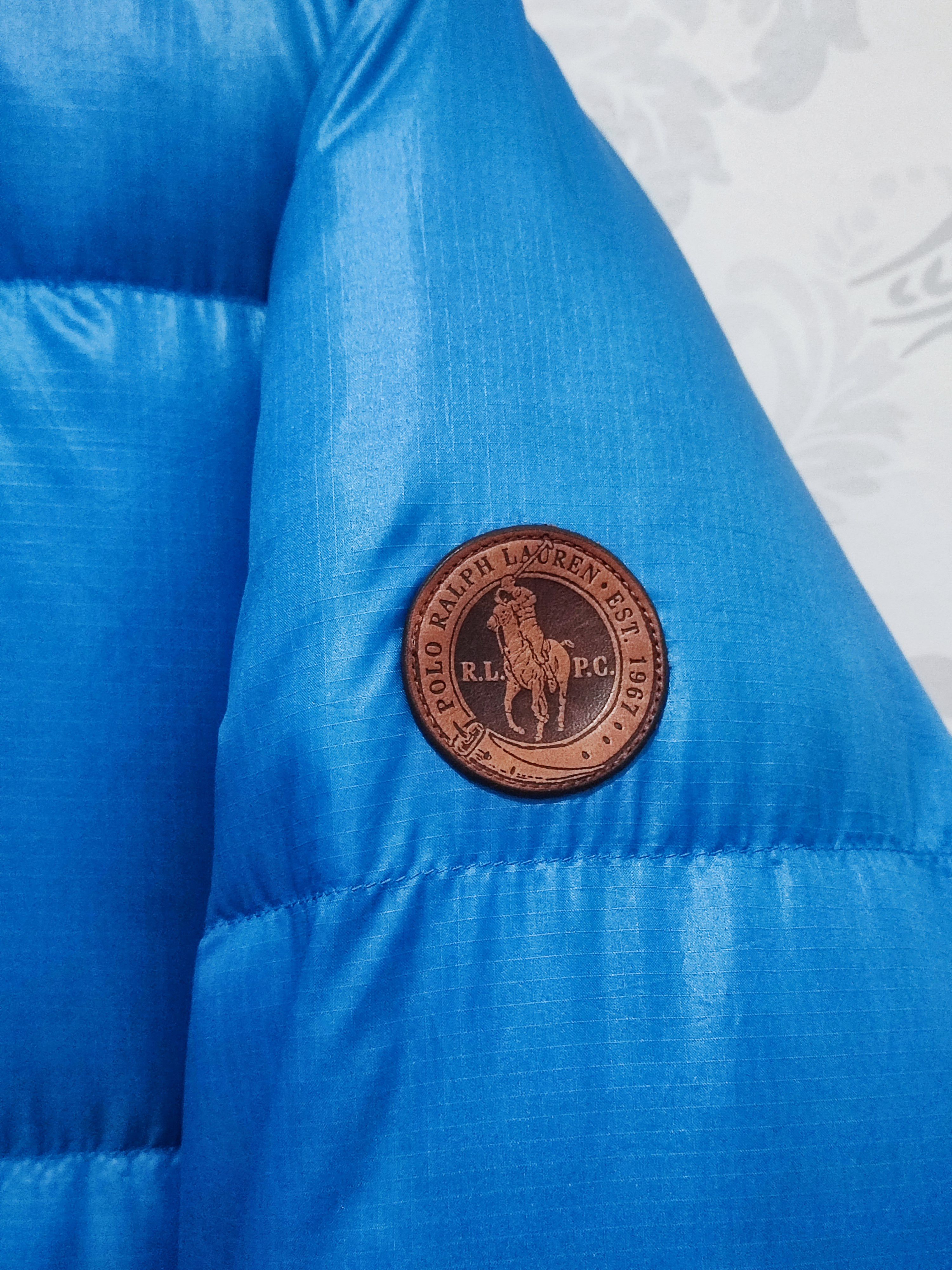 Polo Ralph Lauren Vintage Polo Ralph Lauren Glossy Blue Down Puffer Jacket Size US S / EU 44-46 / 1 - 17 Thumbnail