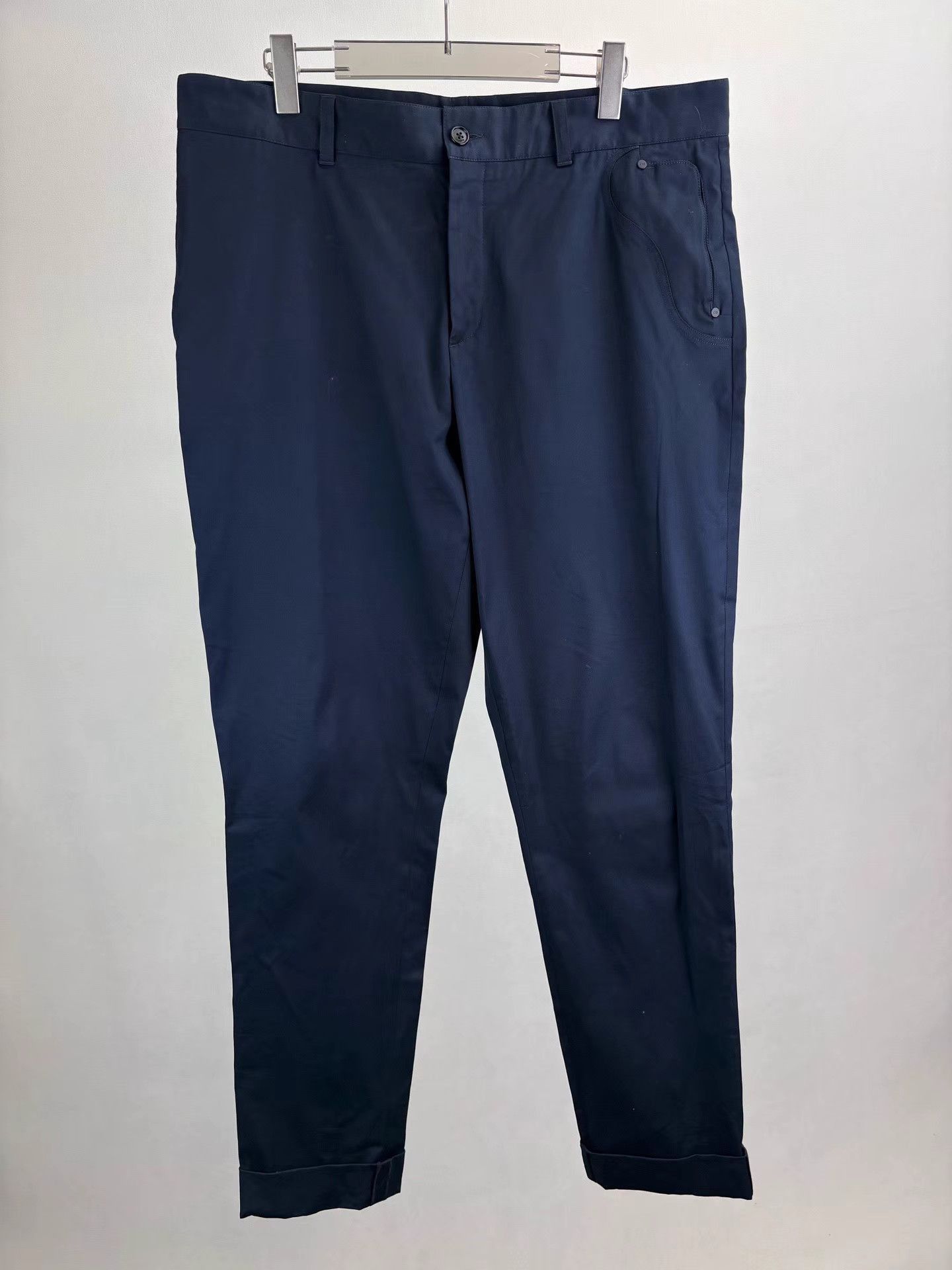 Dior Blue Casual Pants Size 38 Size US 38 / EU 54 - 1 Thumbnail