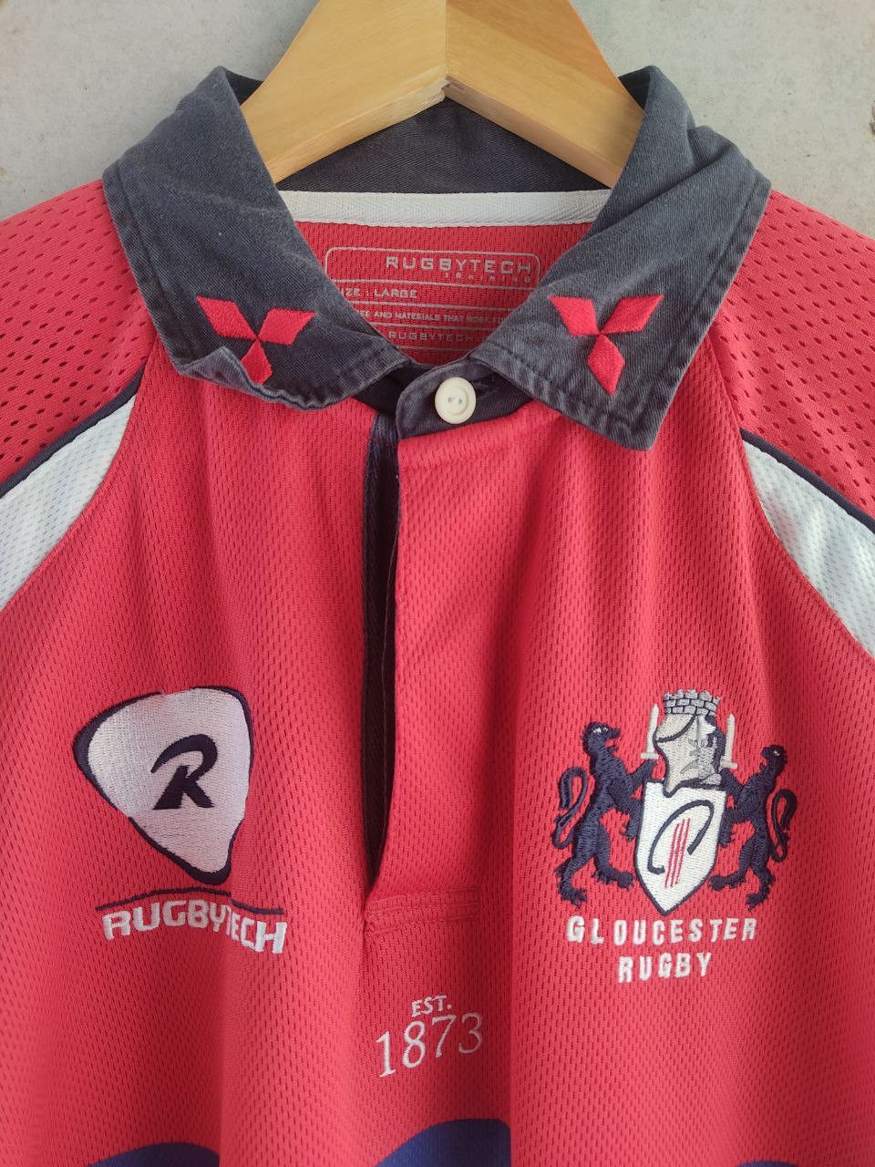 Other Gloucester Rugby 07-09 England Rugby League by RugbyTech Size US L / EU 52-54 / 3 - 2 Thumbnail