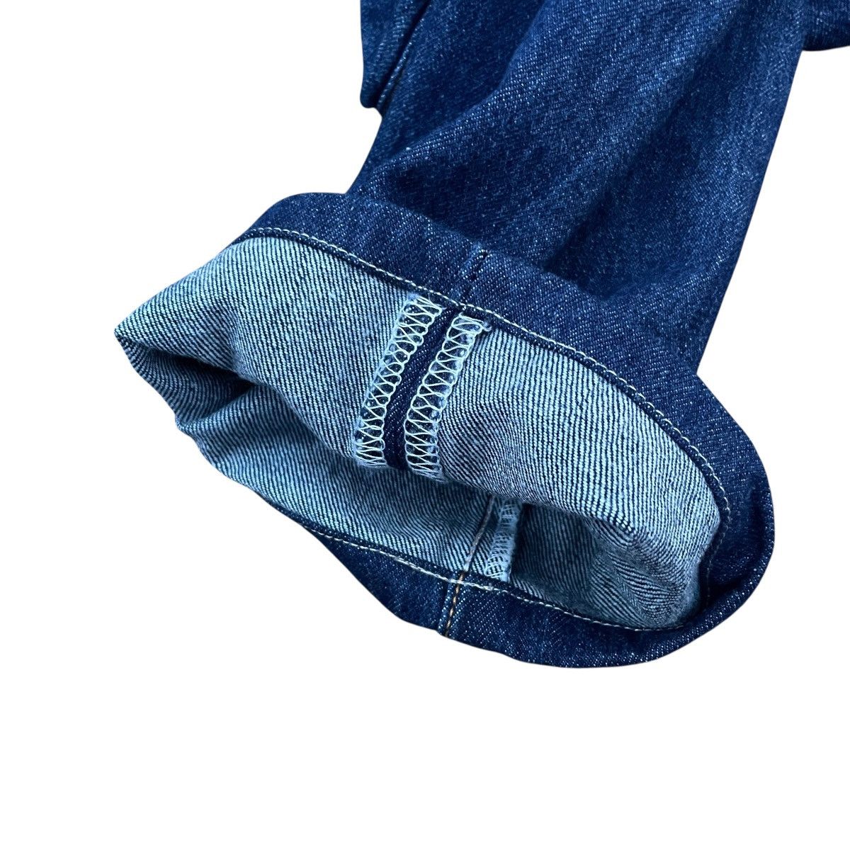 Levi's RARE 1/OFF Paris(re)made Reworked Levi's Double Jeans Size US 28 / EU 44 - 10 Thumbnail
