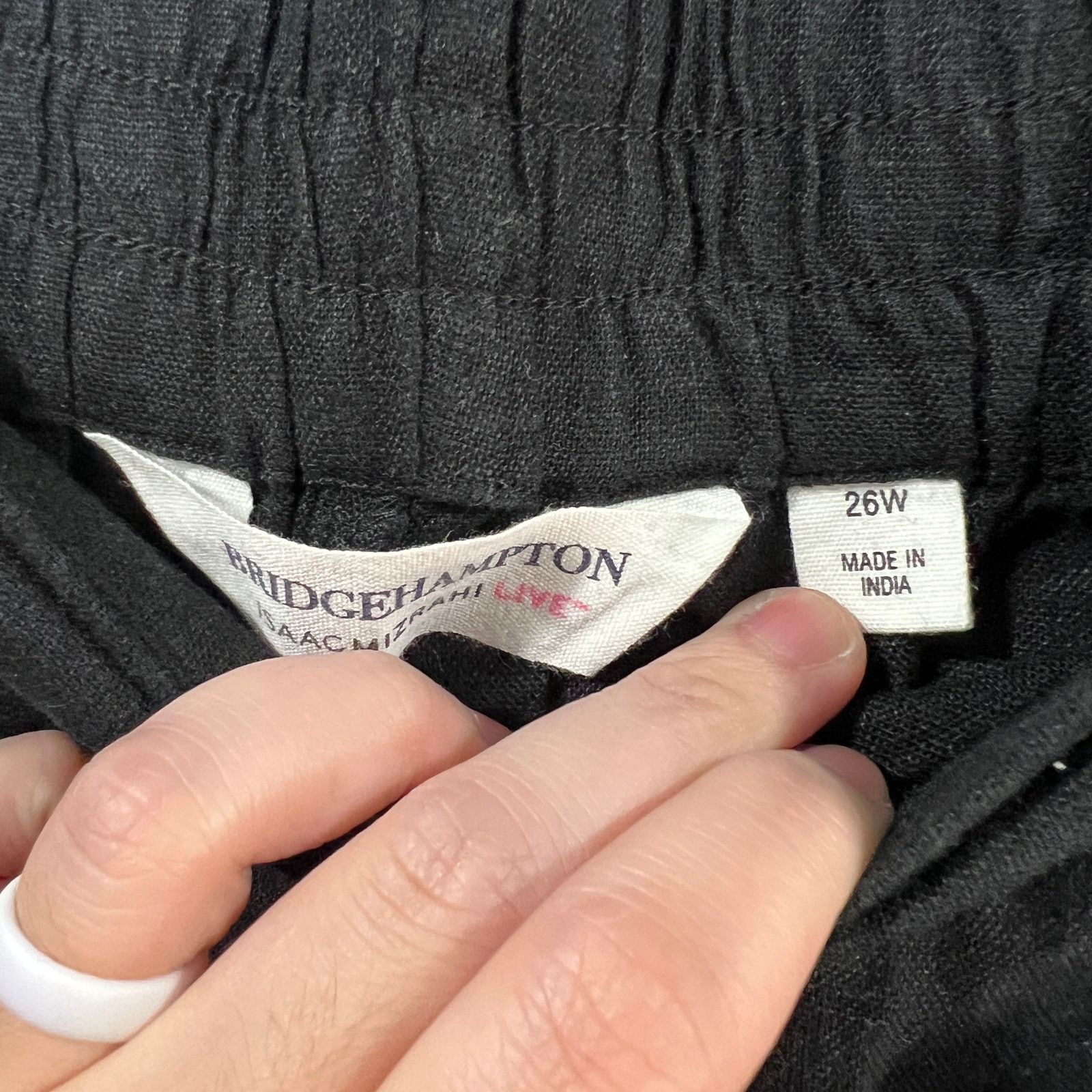 Other Isaac Mizrahi Live! Bridgehampton Stretch Linen Shor Pitch Size 26" / US 2 / IT 38 - 3 Thumbnail