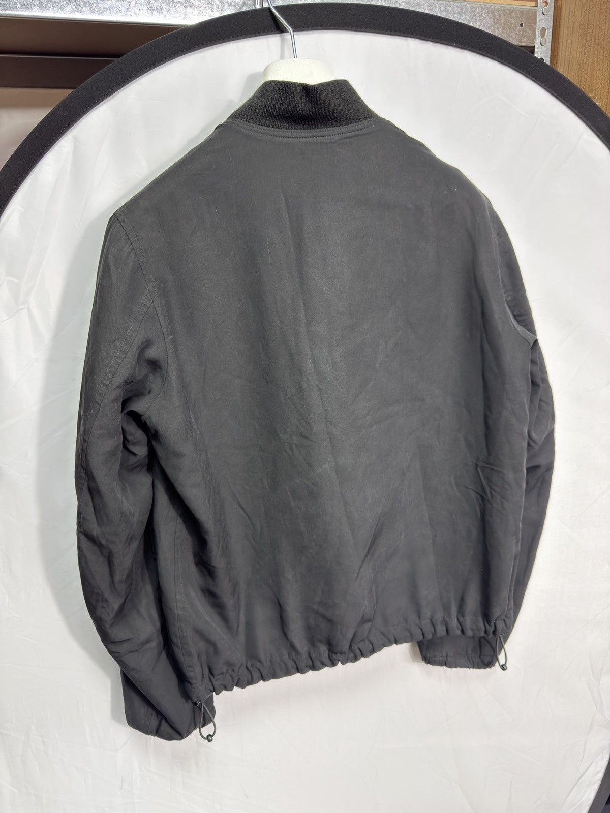 Yohji Yamamoto Yohji Yamamoto AW15 Silk Bomber Jacket Cropped Boxy Size US M / EU 48-50 / 2 - 6 Thumbnail