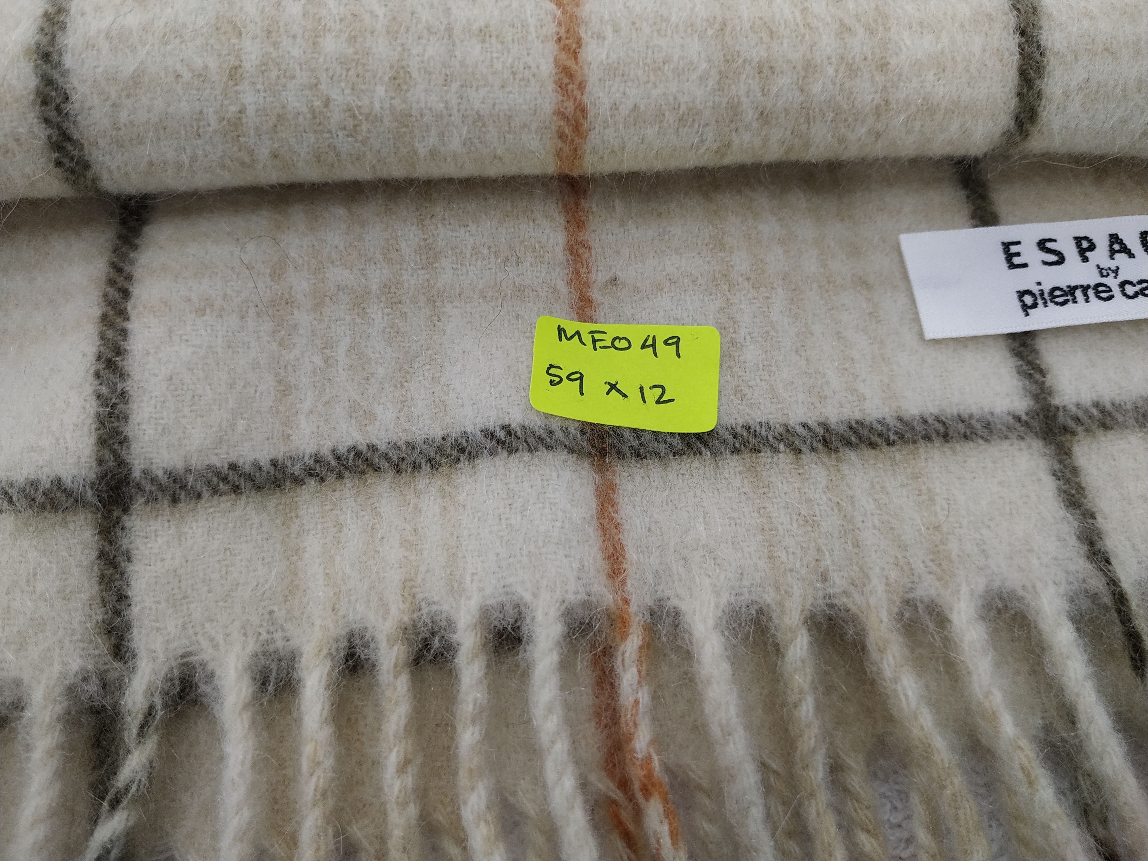 Pierre Cardin Vintage Pierre Cardin Wool Scarf/Muffler/Neckwear MF049 Size ONE SIZE - 6 Thumbnail