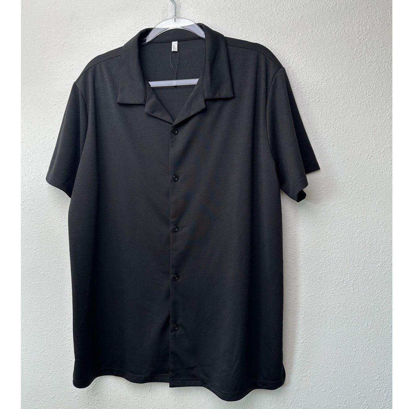 Other NWOT Coofandy Black Bowling Shirt Short Sleeve Size L Size US L / EU 52-54 / 3 - 3 Thumbnail