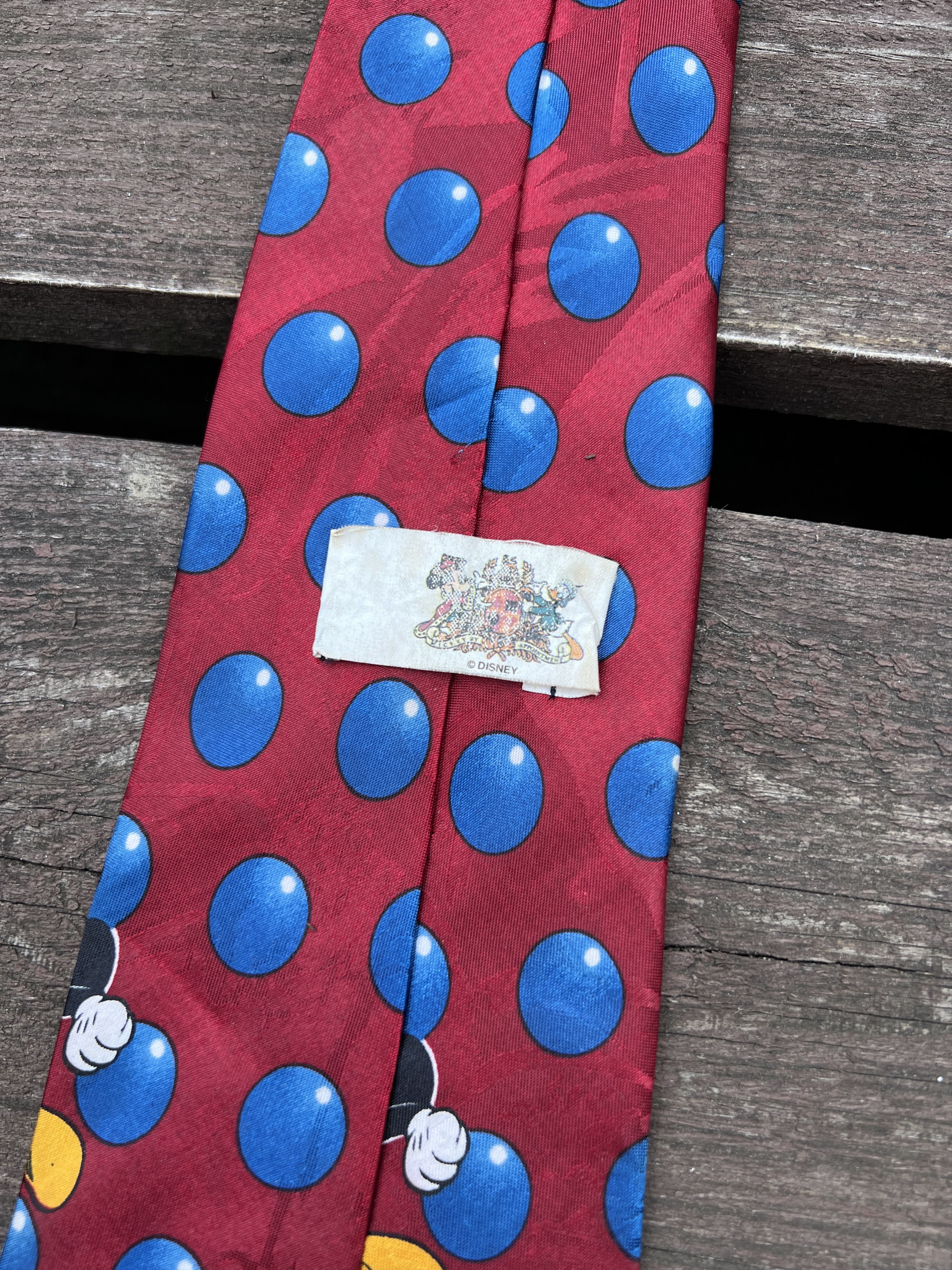 Cartoon Network Vintage 90s Mickey Mouse Disney World Cartoon Movie tie Size ONE SIZE - 5 Thumbnail