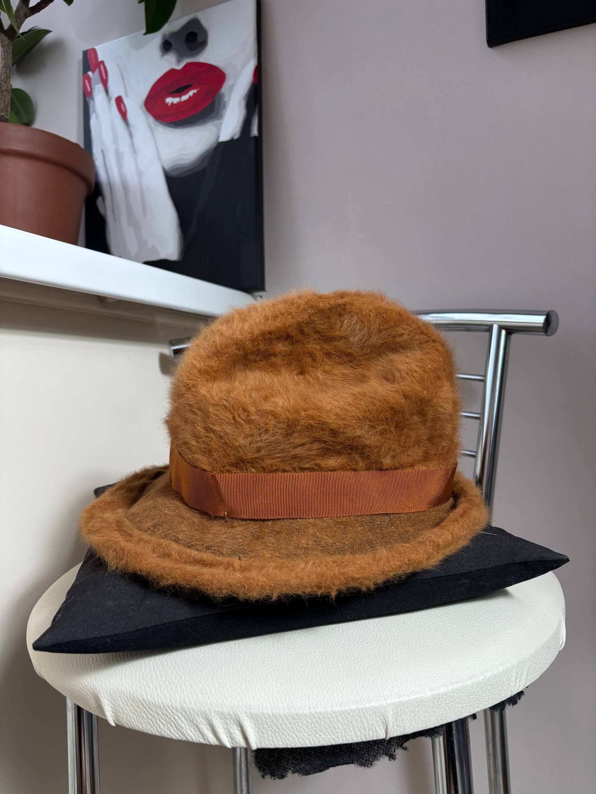 Kangol W’s KANGOL Design Furgora Fedora Fur Hat Cap Vintage England Size ONE SIZE - 1 Thumbnail