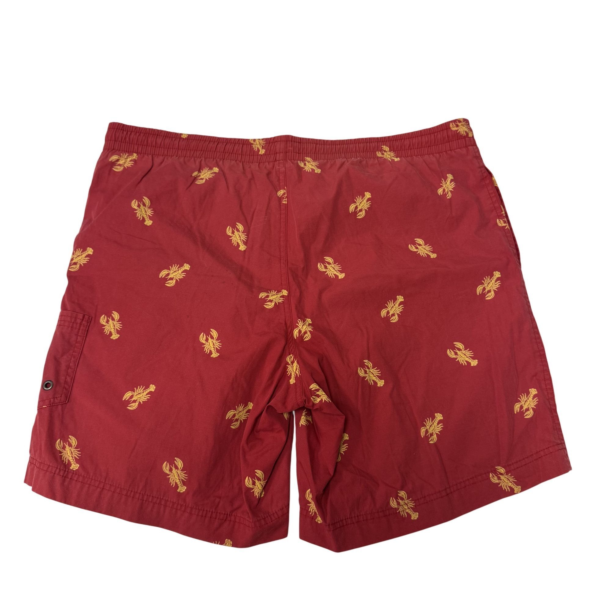 Polo Ralph Lauren Vtg Polo Ralph Lauren Red LOBSTERS CRAWFISH Swim Trunks Size US 40 / EU 56 - 3 Thumbnail