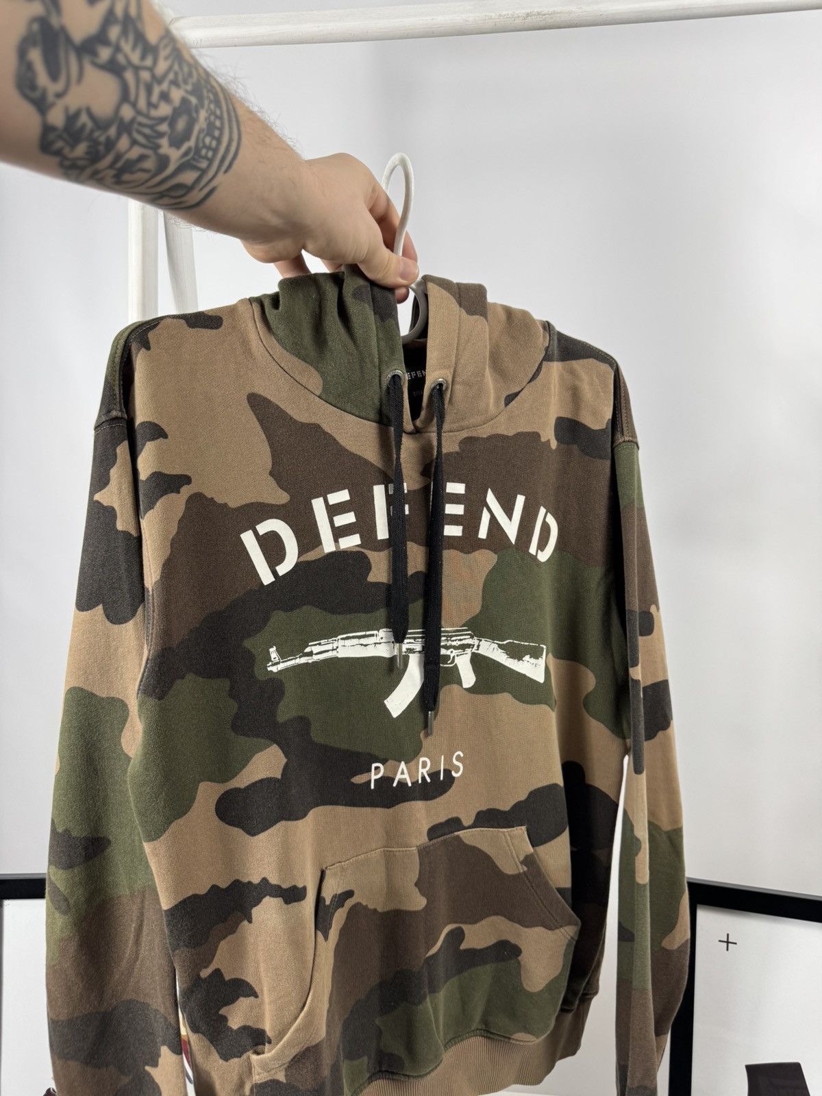 DEFEND PARIS Rare Defend Paris Hoodie Size US S / EU 44-46 / 1 - 4 Thumbnail