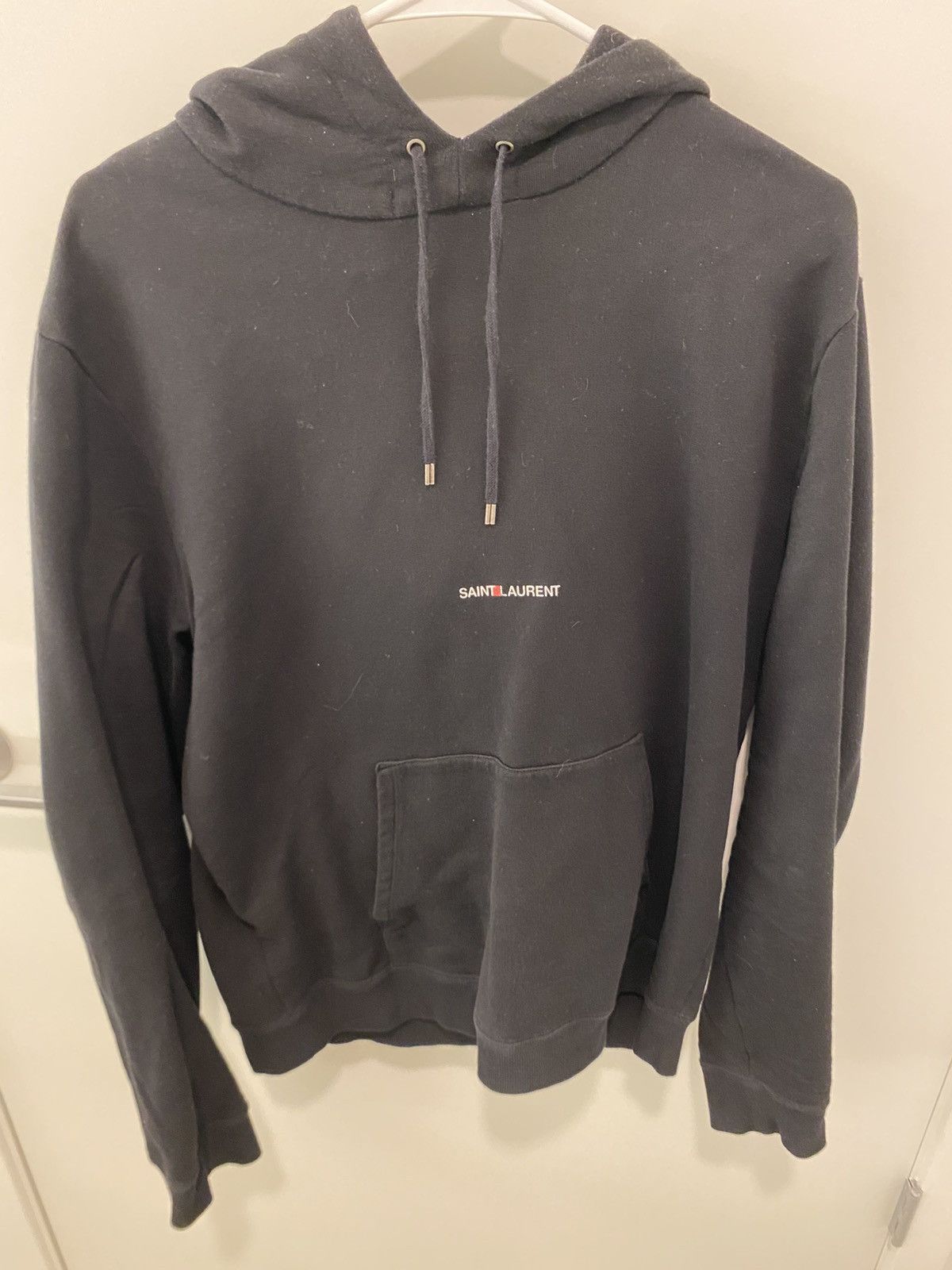 Saint Laurent Paris Logo Hoodie | Grailed