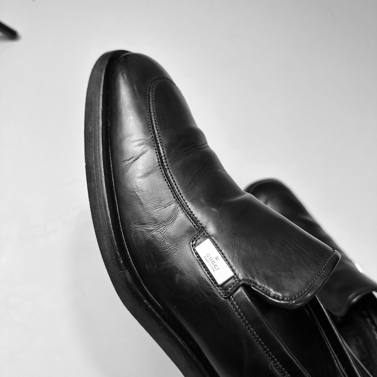 Gucci Gucci UGLY officecore vinatge Loafers Black Size US 10 / EU 43 - 11 Thumbnail