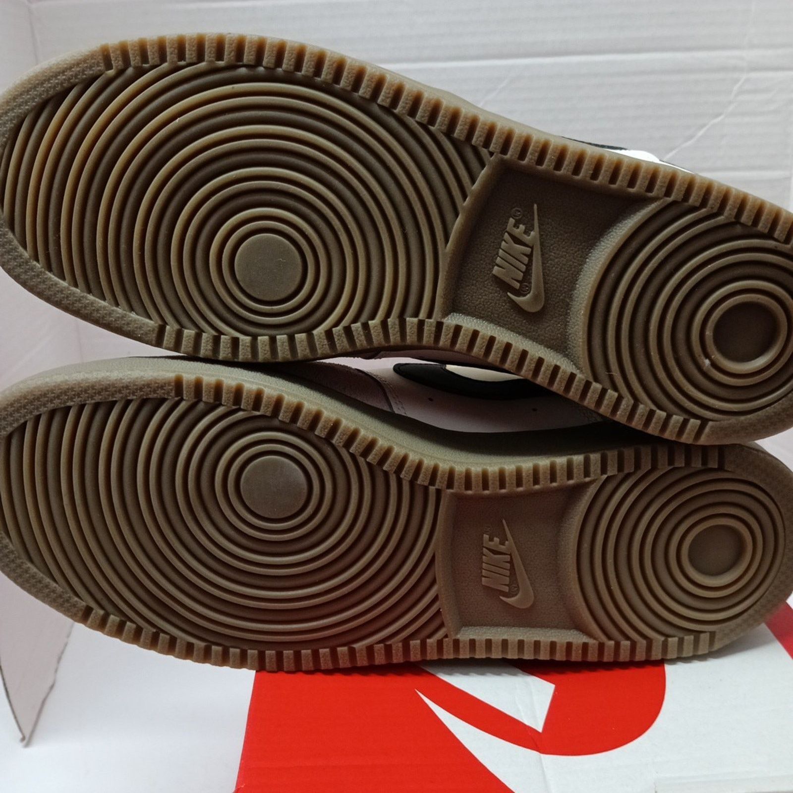 Nike Nike Court Vision Low White Sail Black Gum Men's Size 10.5 Size US 10.5 / EU 43-44 - 6 Thumbnail