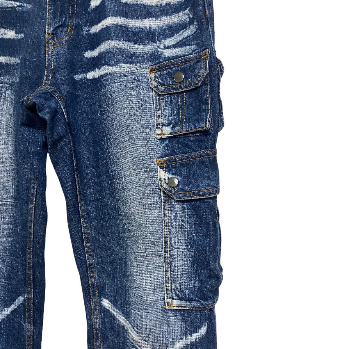 Japanese Brand Japanese Brand Vomanie Denim Cargo Pants Size US 34 / EU 50 - 11 Thumbnail