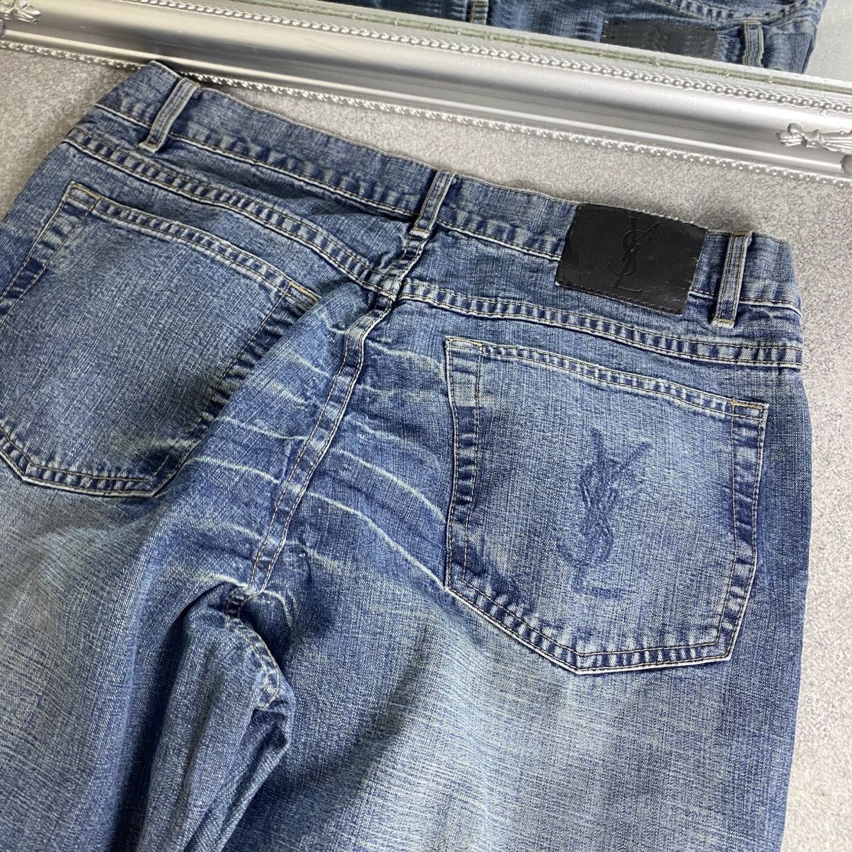 Yves Saint Laurent YSL Jeans Denim Pants & YSL Size US 34 / EU 50 - 4 Thumbnail
