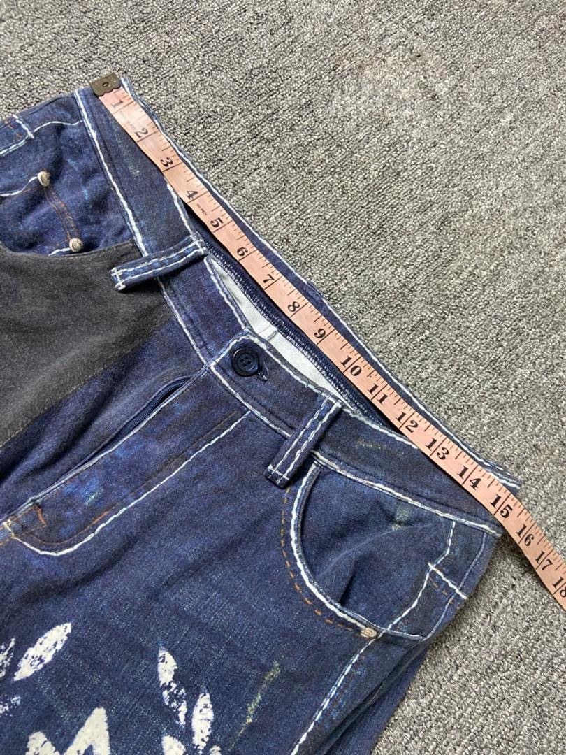 Jean Charles De Castelbajac Castelbajac Street Fashion Style Cotton Denim Pants (194) Size US 30 / EU 46 - 6 Thumbnail