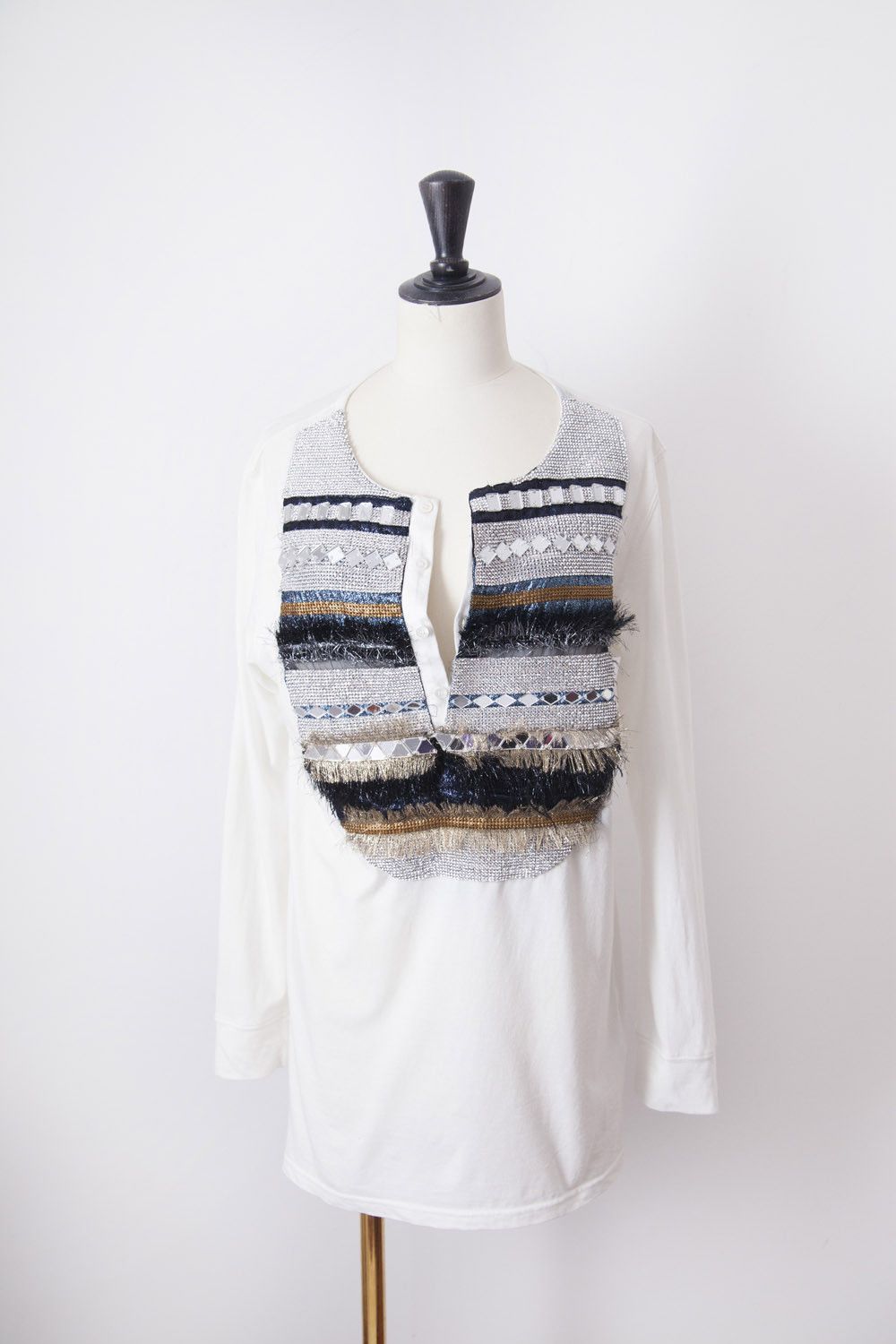 Balmain AW11 embellished top Size XS / US 0-2 / IT 36-38 - 2 Thumbnail