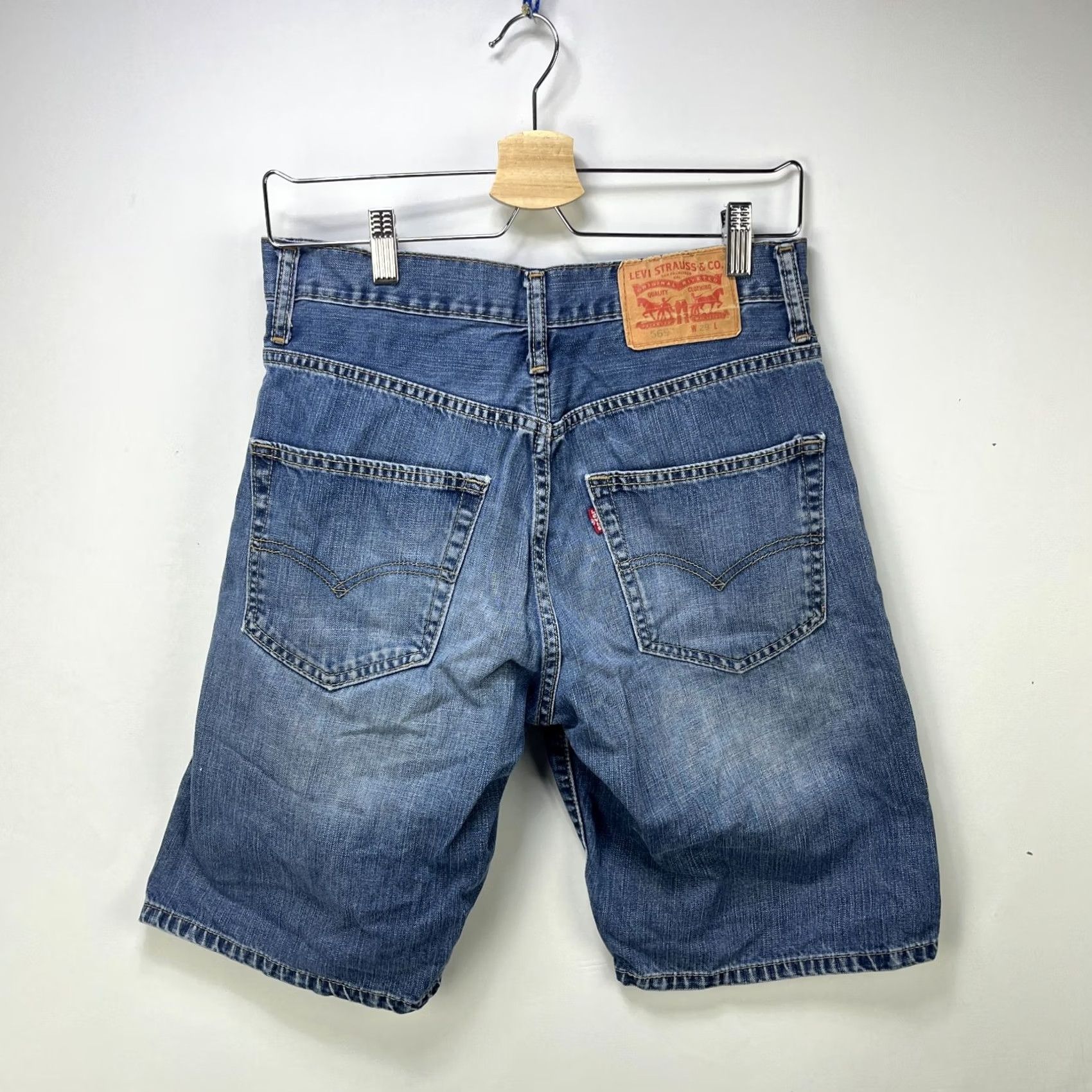 Levi's Levis 569 Jean Shorts 29 Jorts Vintage Size US 29 - 2 Thumbnail