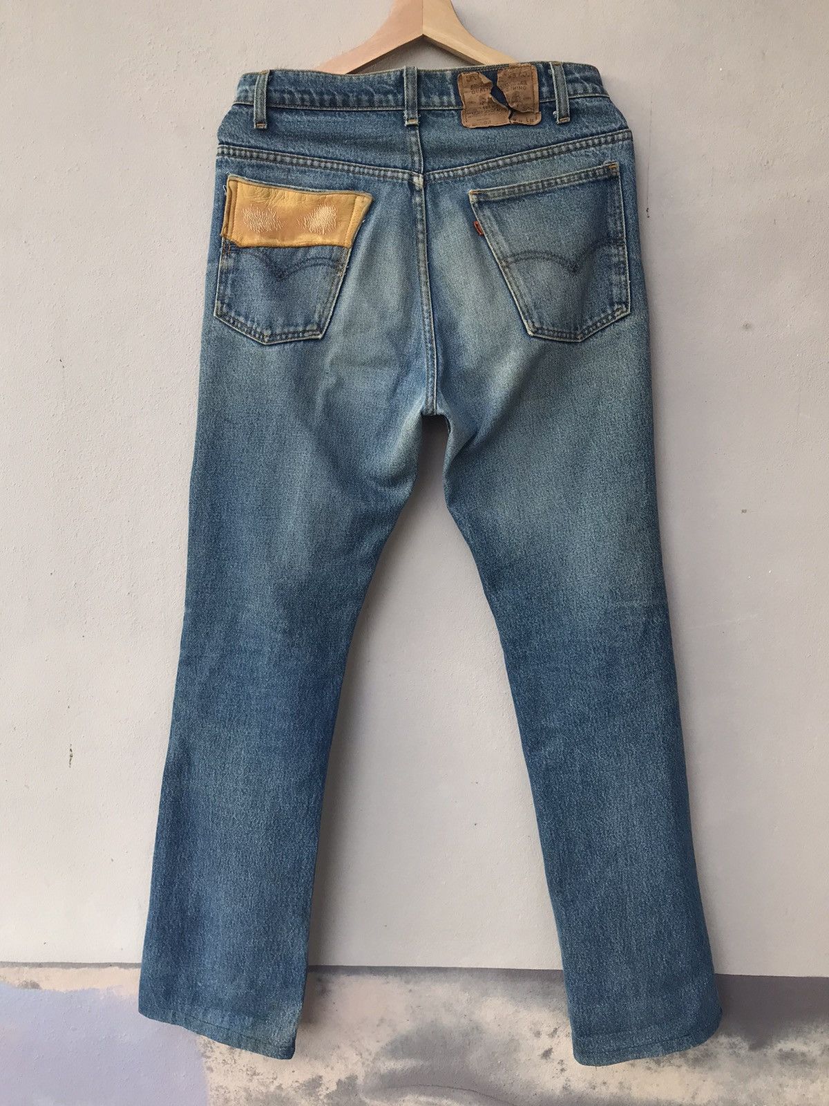 Levi's Vintage Levis Patchwork Denim custom sashiko Size US 32 / EU 48 - 2 Thumbnail