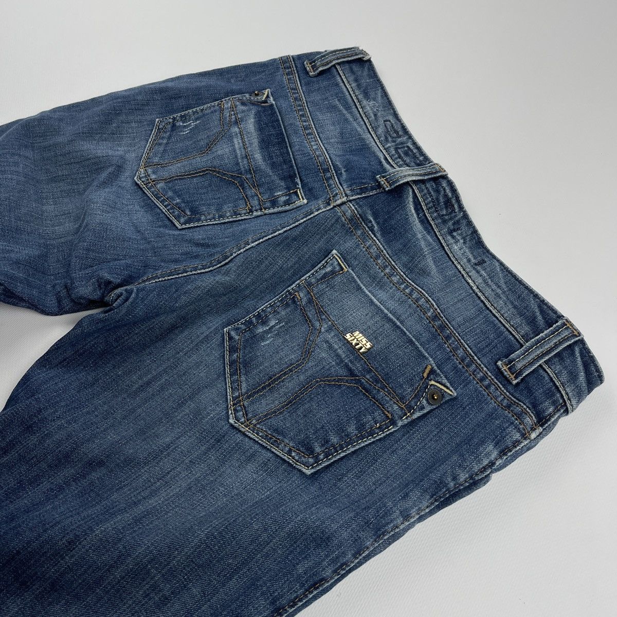Miss Sixty × Vintage Vtg Y2K Miss Sixty Size 28x27 Low Rise Jeans Size 28" / US 6 / IT 42 - 6 Thumbnail
