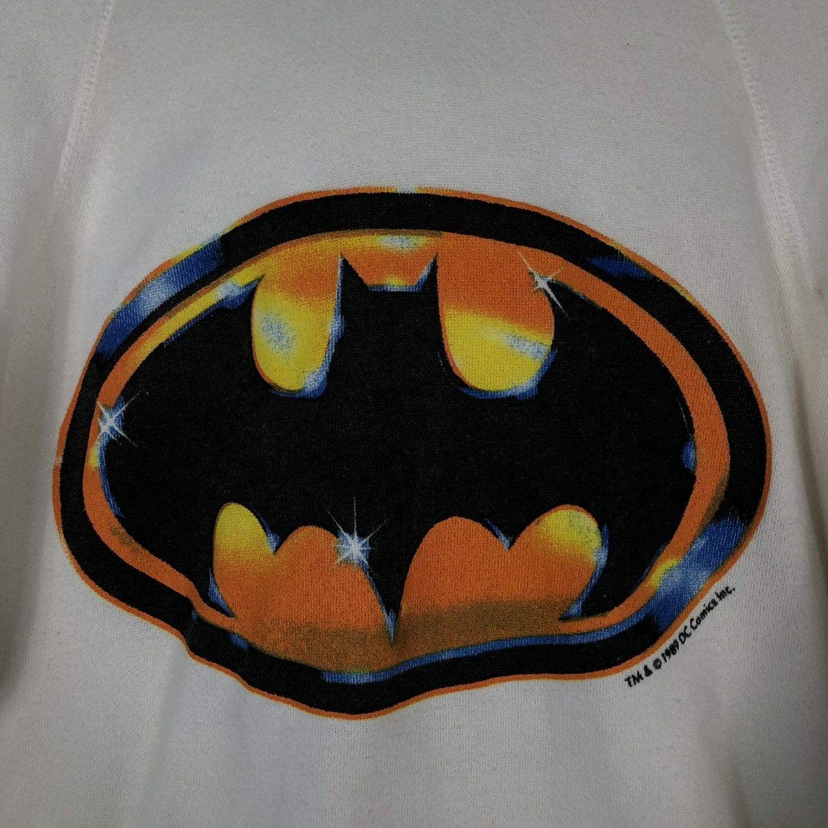 Vintage 🔥VINTAGE 1989 BATMAN HOODIE BIG LOGO DC COMIC USA Size US L / EU 52-54 / 3 - 12 Thumbnail
