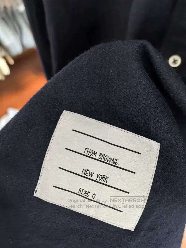 Thom Browne Thom Browne Flannel shirt Size US XS / EU 42 / 0 - 2 Thumbnail