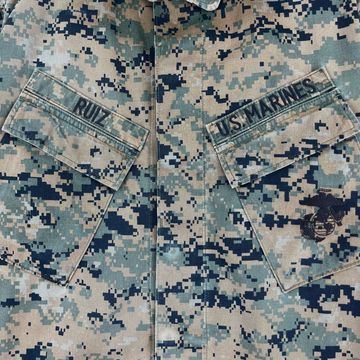 American Apparel US Navy Camouflage Jacket Size US M / EU 48-50 / 2 - 5 Thumbnail
