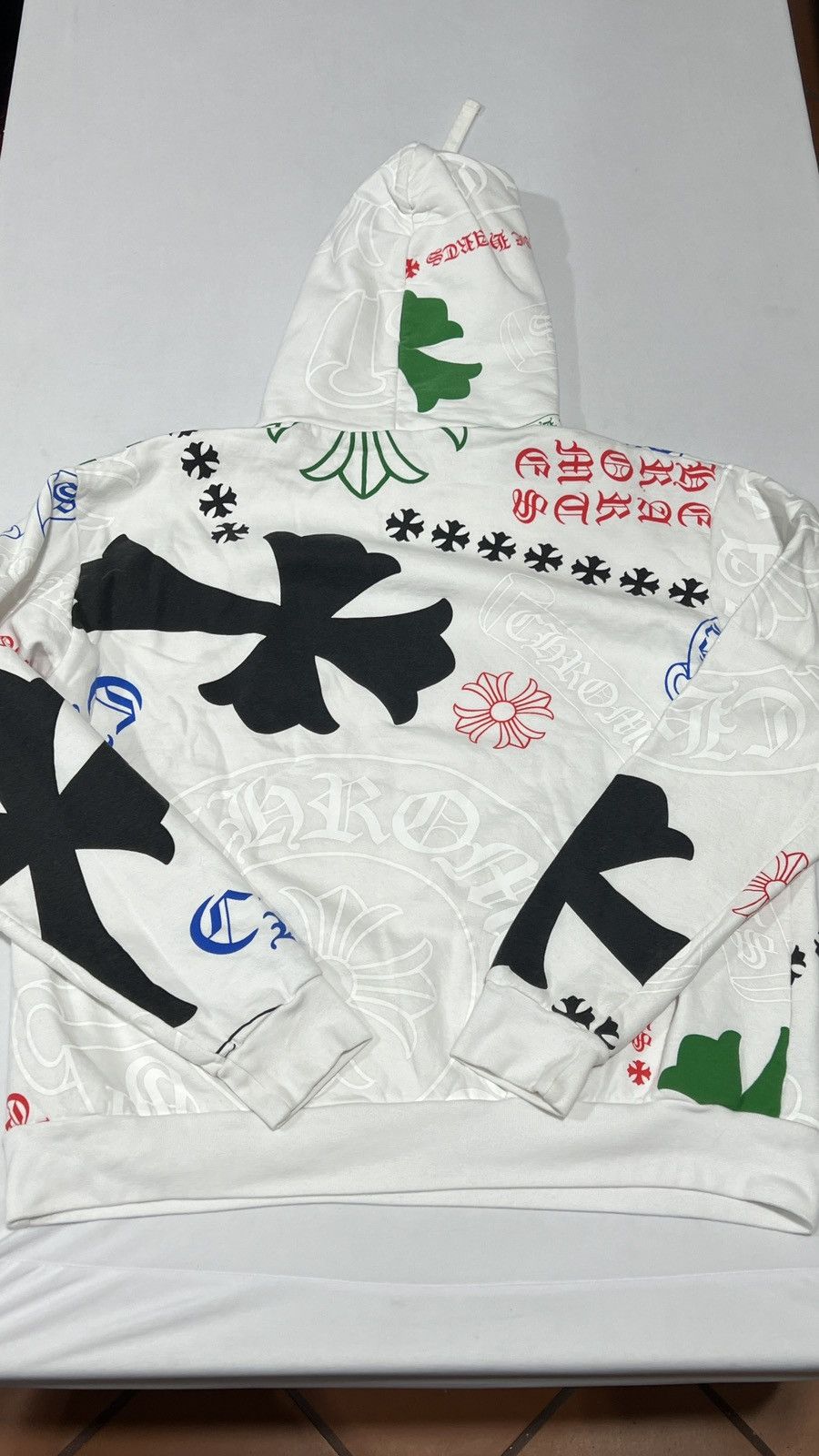 Chrome Hearts Chrome Hearts Stencil White Hoodie Size US XS / EU 42 / 0 - 11 Thumbnail