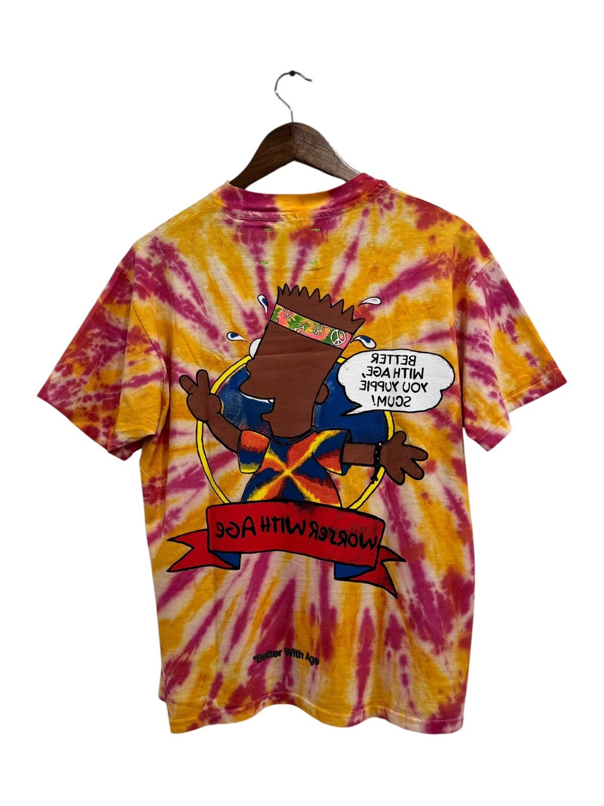 Better With Age Better With Age Worser Tee Tie Dye Pink Yellow Size US M / EU 48-50 / 2 - 4 Thumbnail