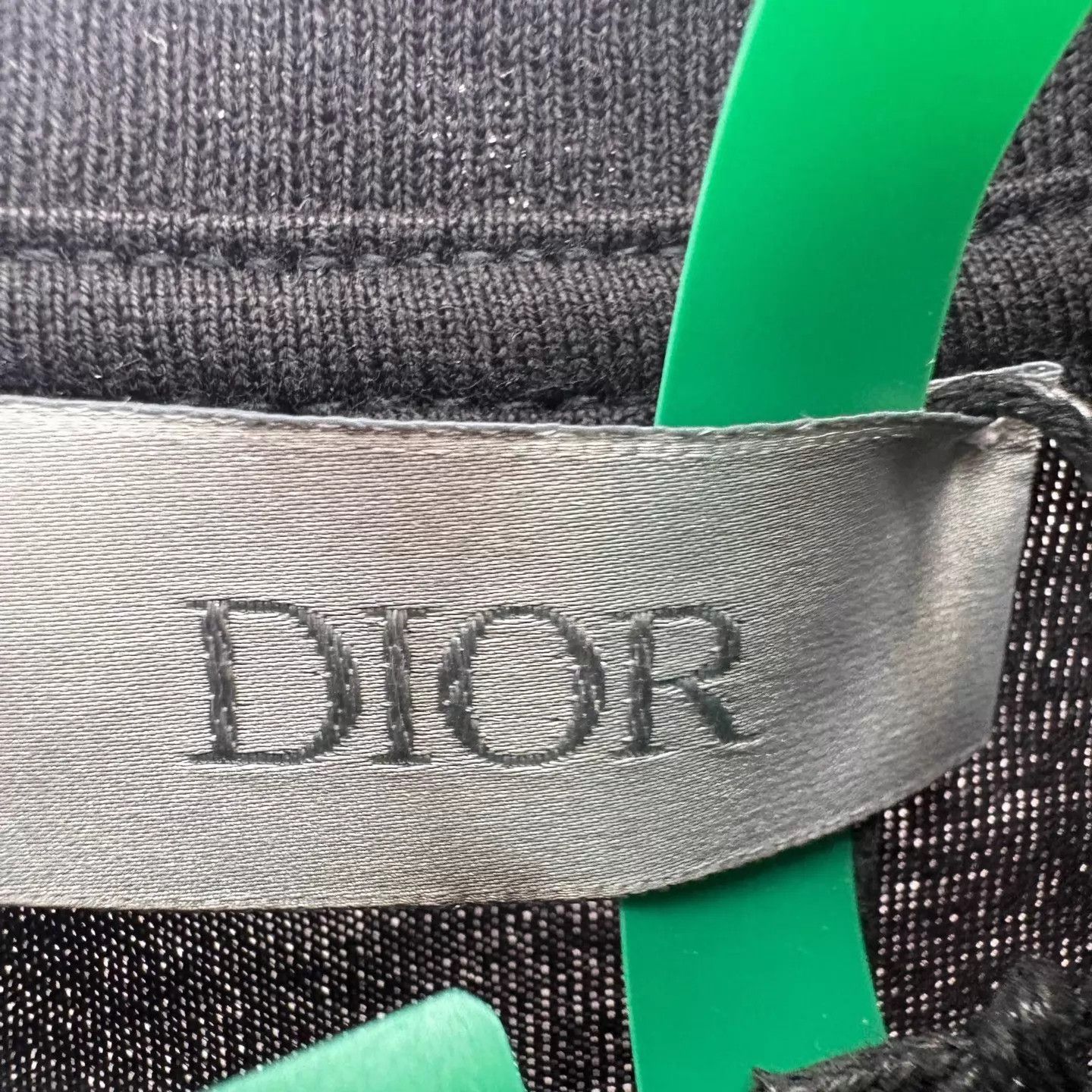 Dior Dior x DA Crystal Crack Logo Black Cotton Tshirt M Size M / US 6-8 / IT 42-44 - 5 Thumbnail