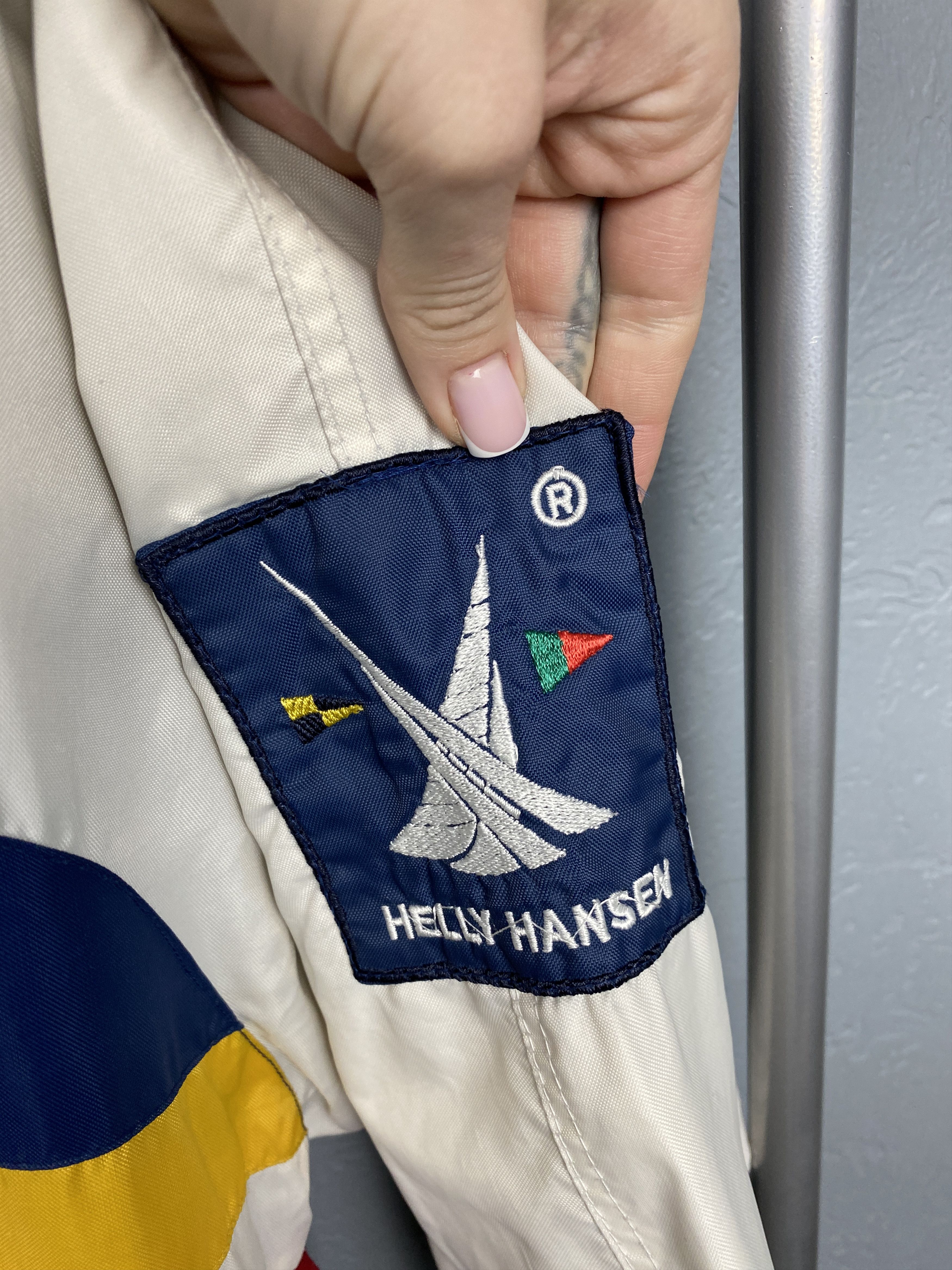 Helly Hansen Helly Hansen 90s Vintage Mens Sailing Gear Jacket Size US S / EU 44-46 / 1 - 3 Thumbnail