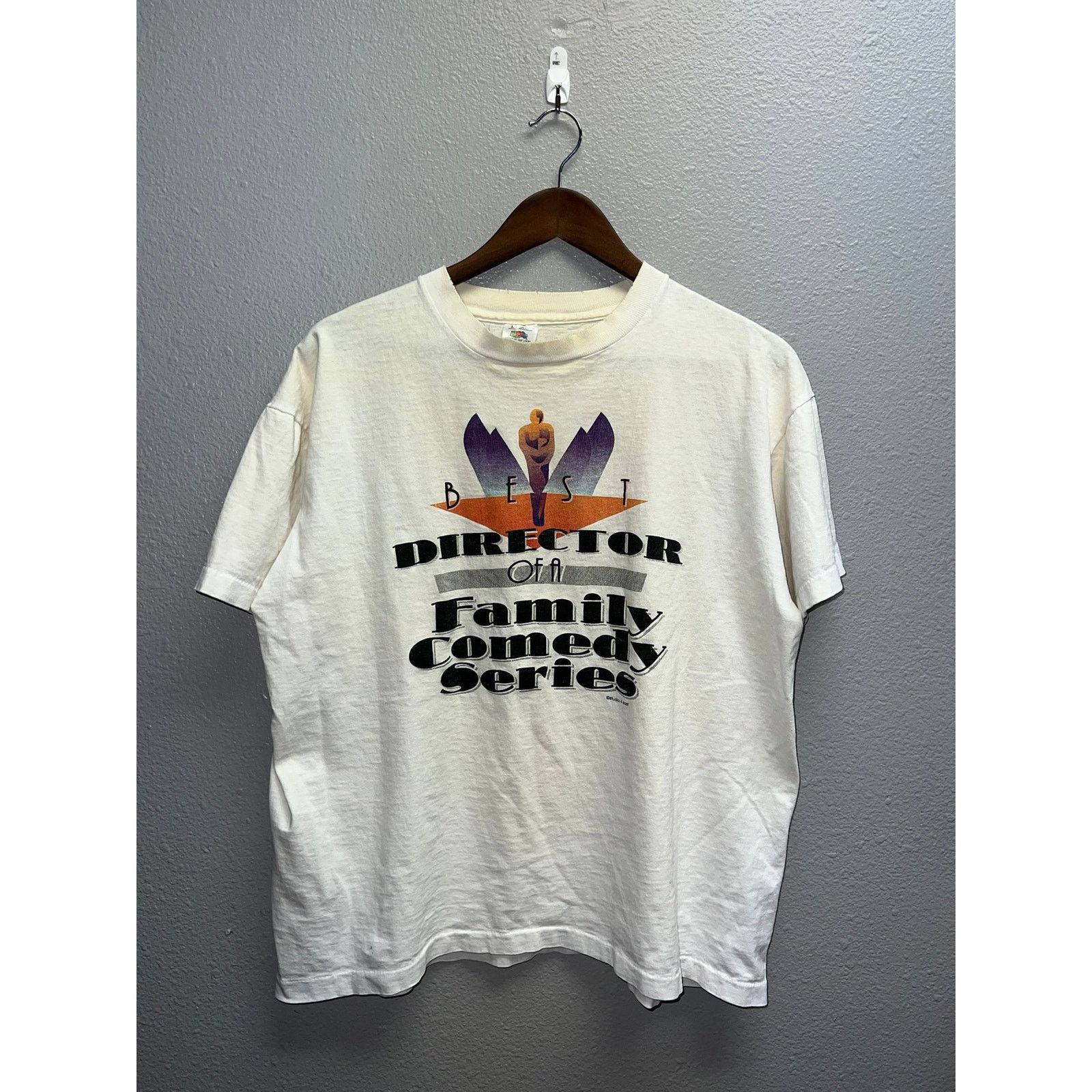 Fruit Of The Loom 90s Best Director Of A Family Comedy Series Shirt 1990s L Size US L / EU 52-54 / 3 - 1 Thumbnail